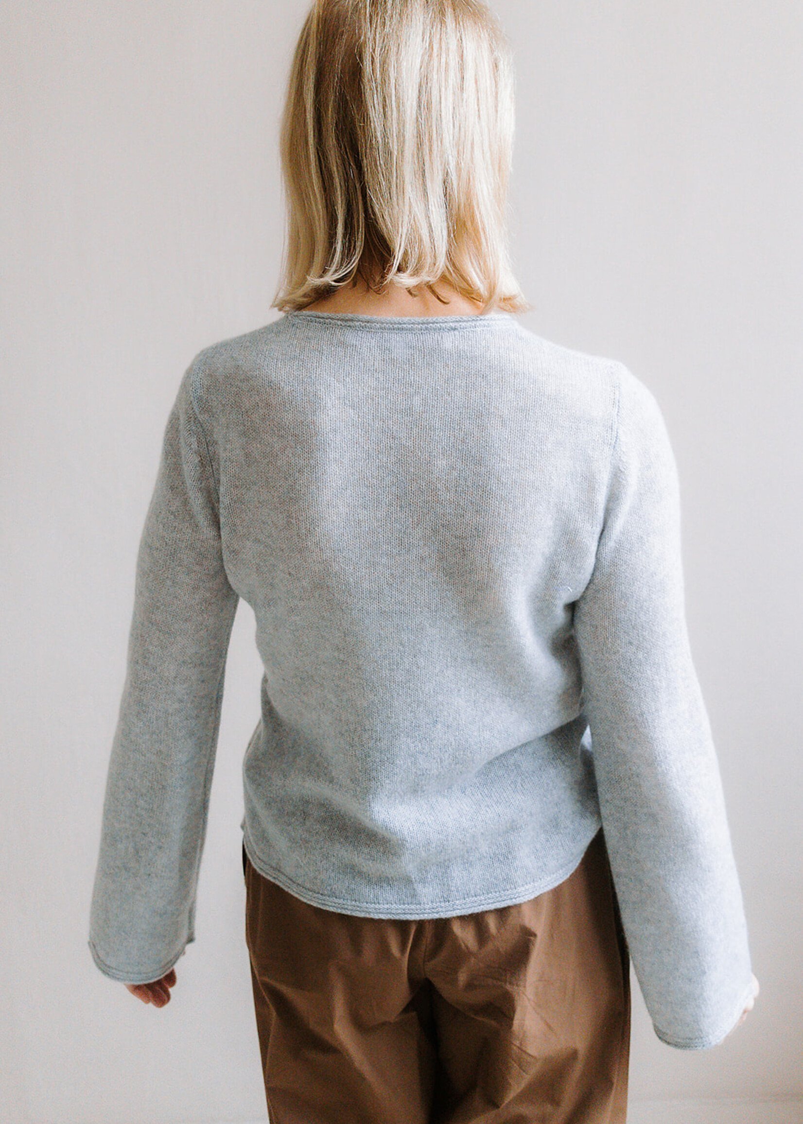 Absolut cashmere Pull Maggie light grey