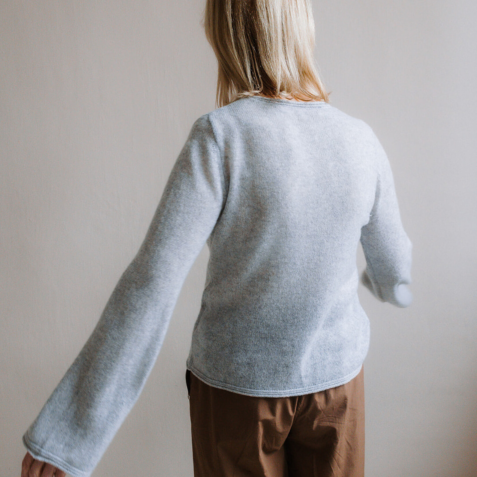 Absolut cashmere Pull Maggie light grey