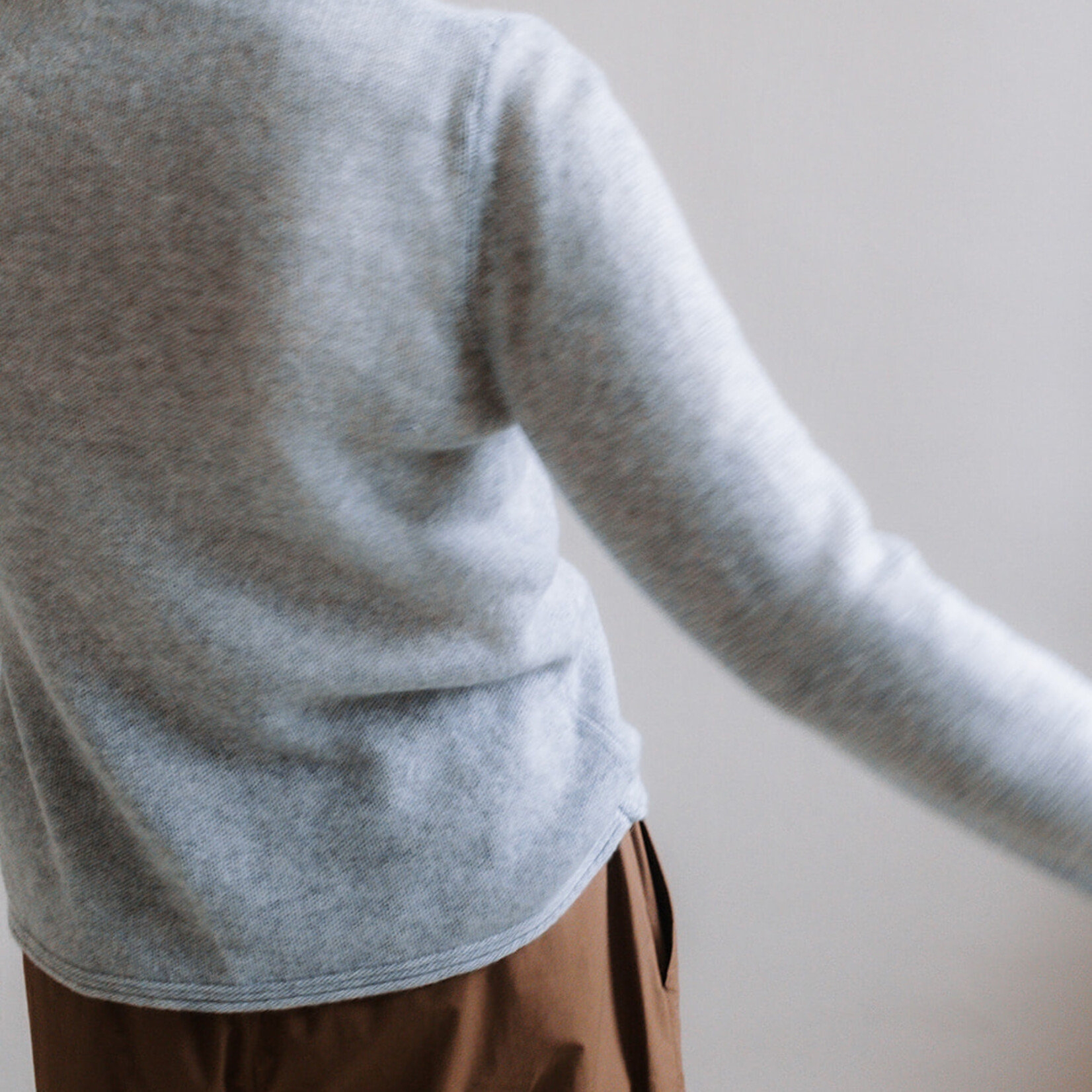 Absolut cashmere Pull Maggie light grey
