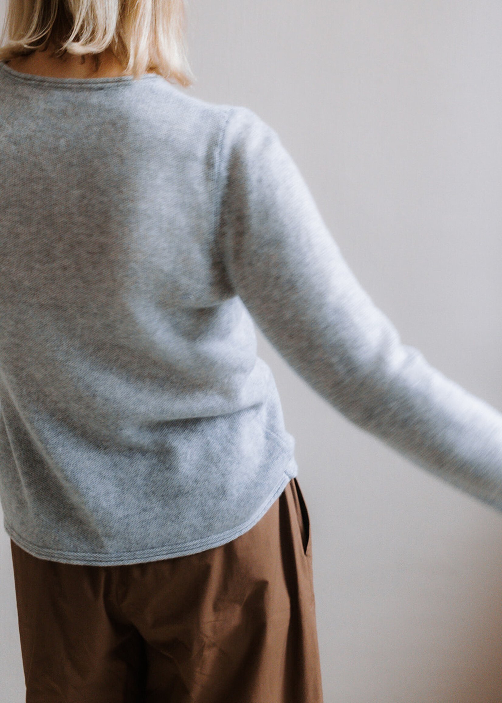 Absolut cashmere Pull Maggie light grey