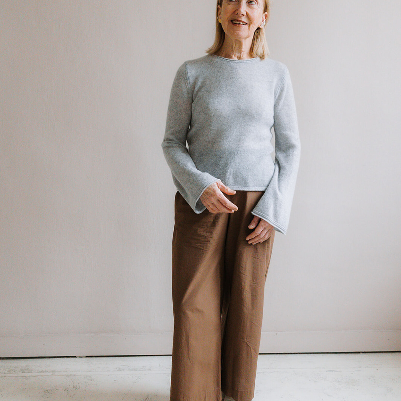Absolut cashmere Pull Maggie light grey