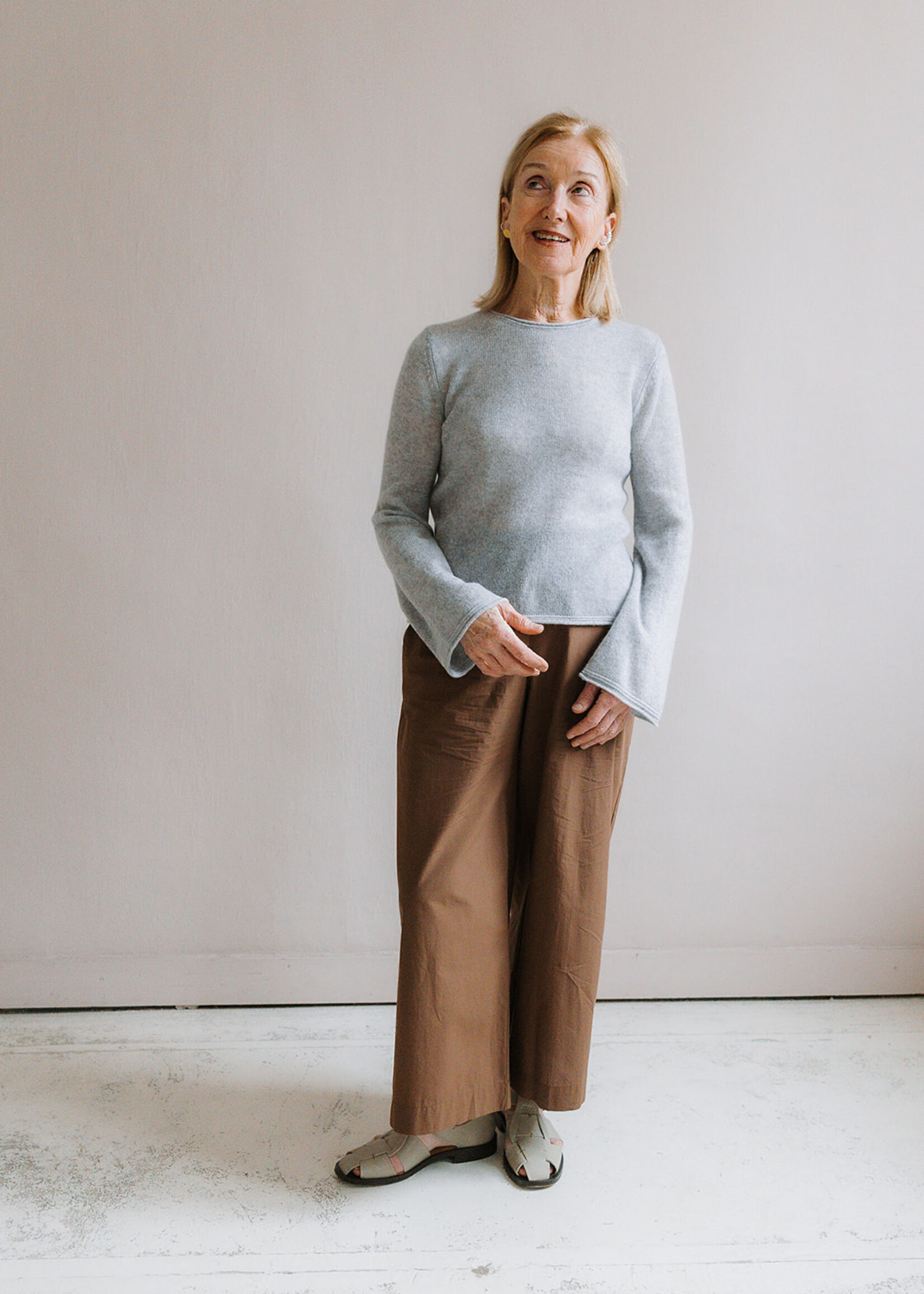 Absolut cashmere Pull Maggie light grey