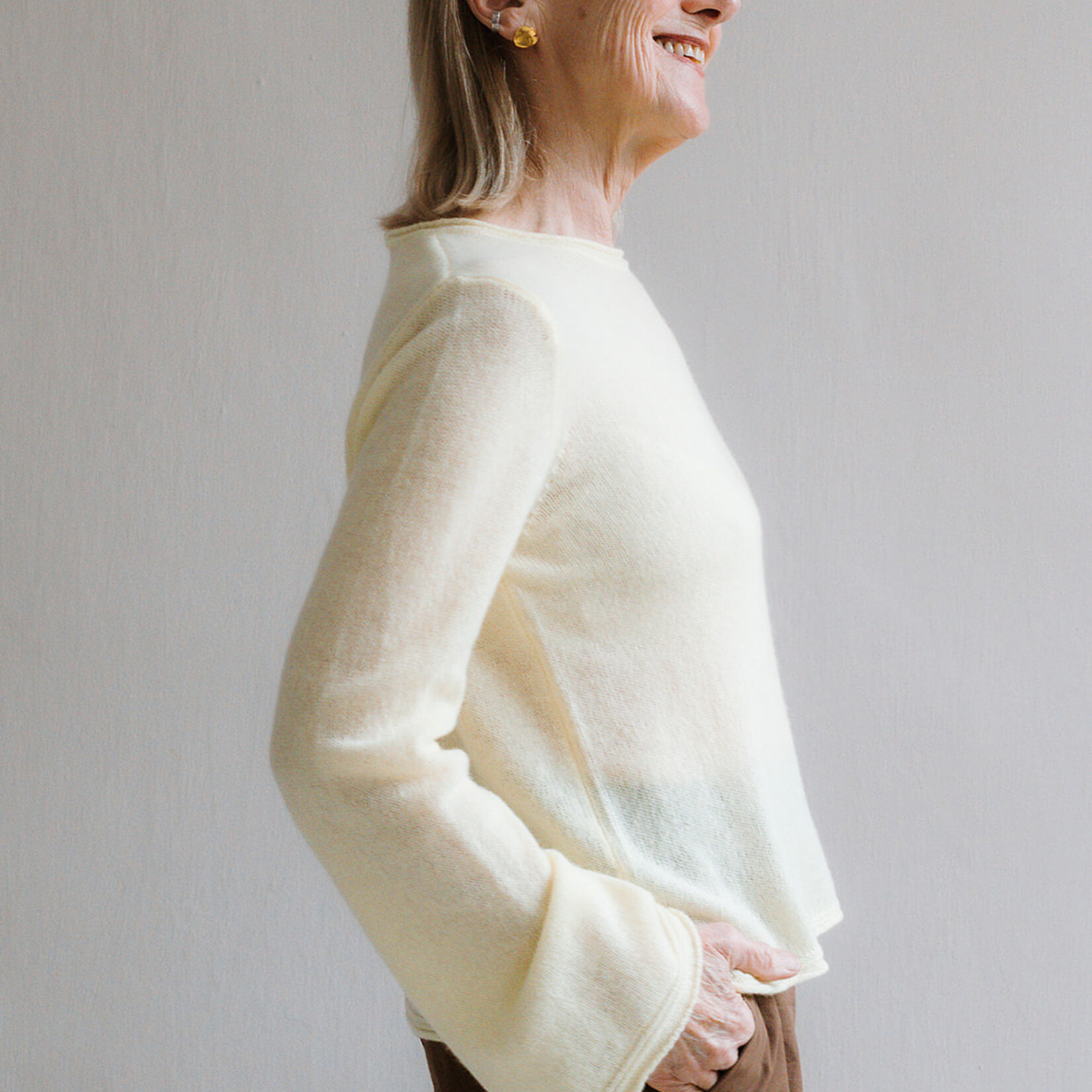 Absolut cashmere Pull Maggie lime