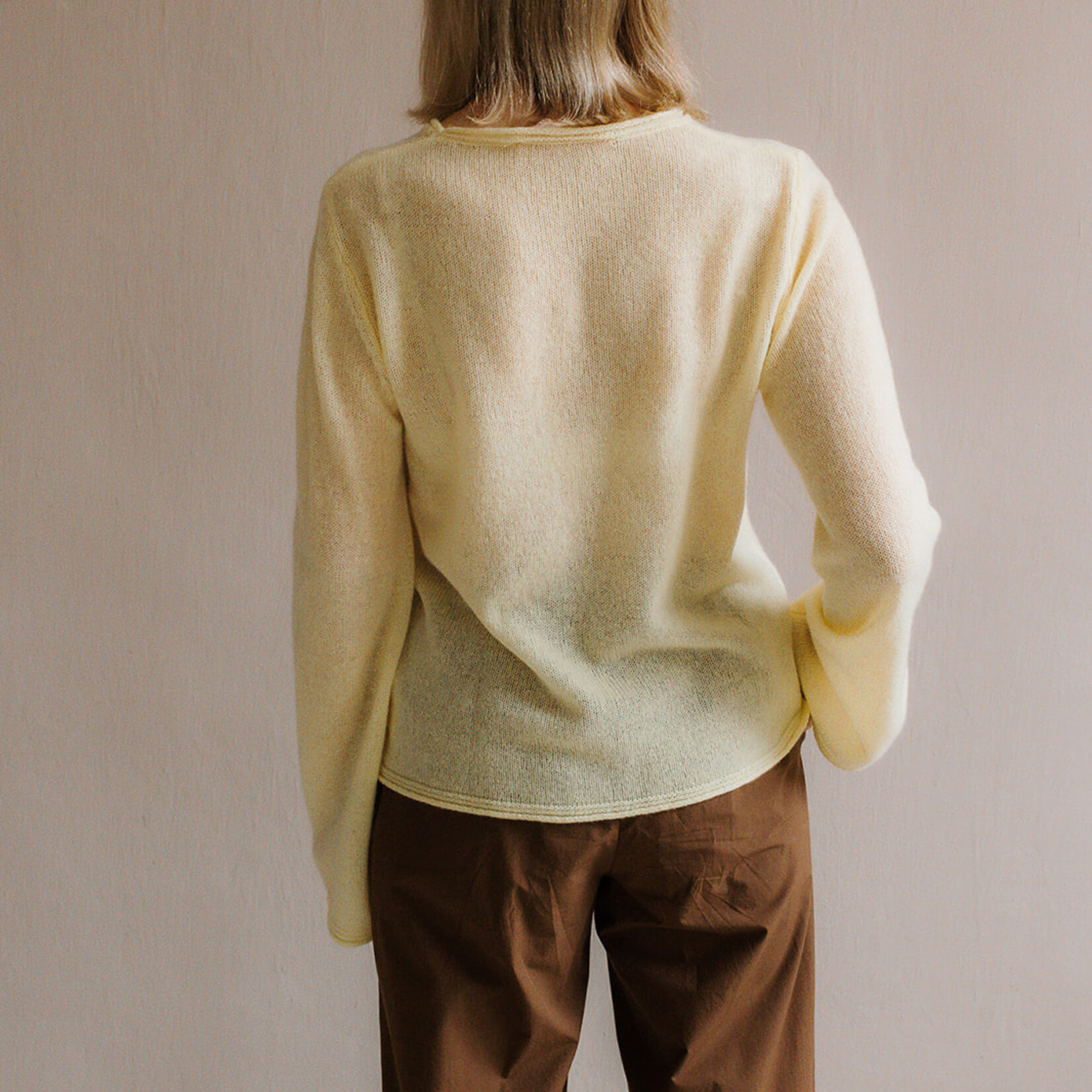 Absolut cashmere Pull Maggie lime