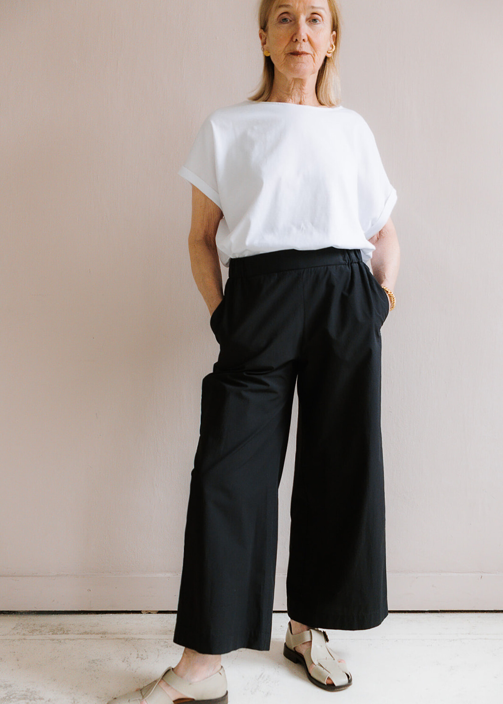 Ottod'Ame Cropped pant black