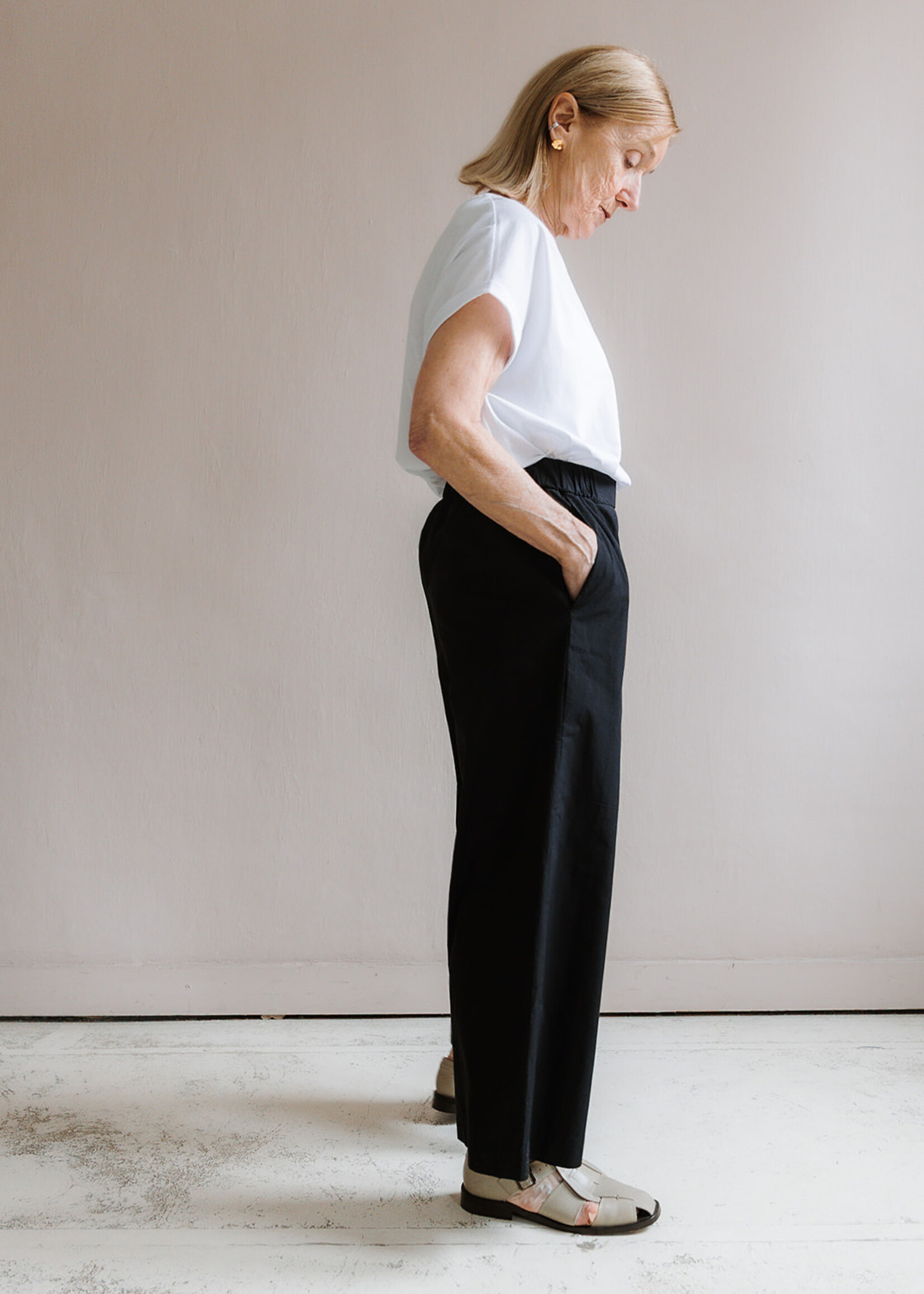 Ottod'Ame Cropped pant black