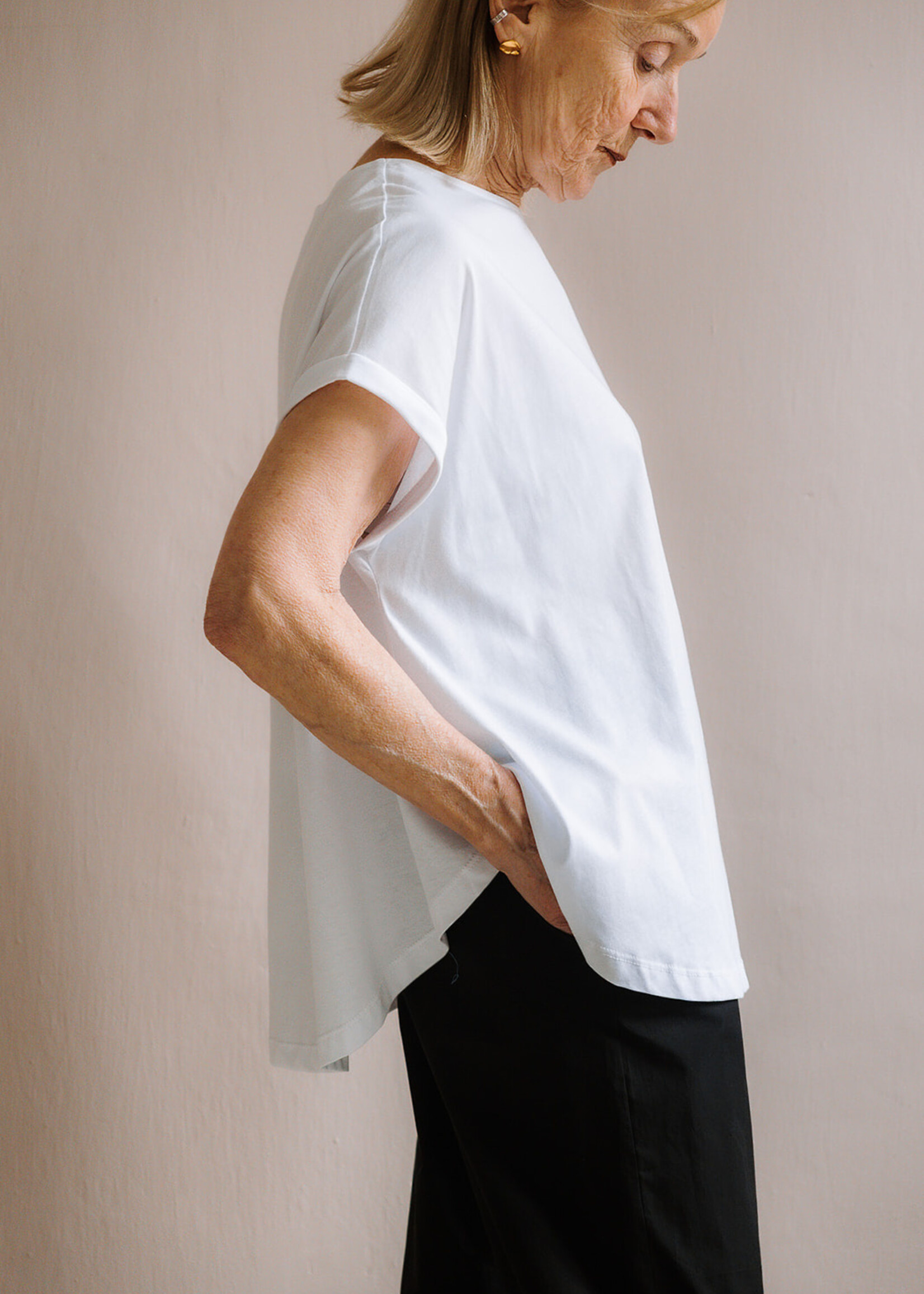 Ottod'Ame T-shirt rachelle white