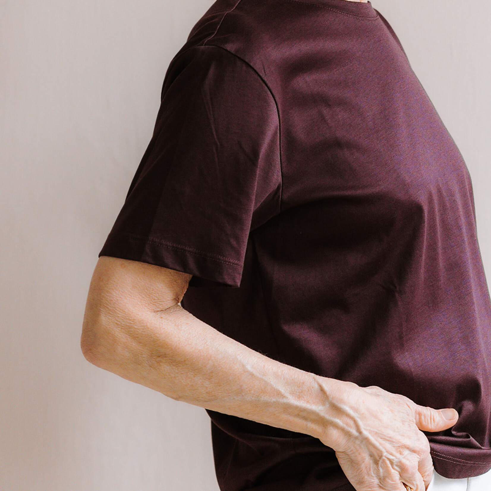 Ottod'Ame Straight t-shirt aubergine