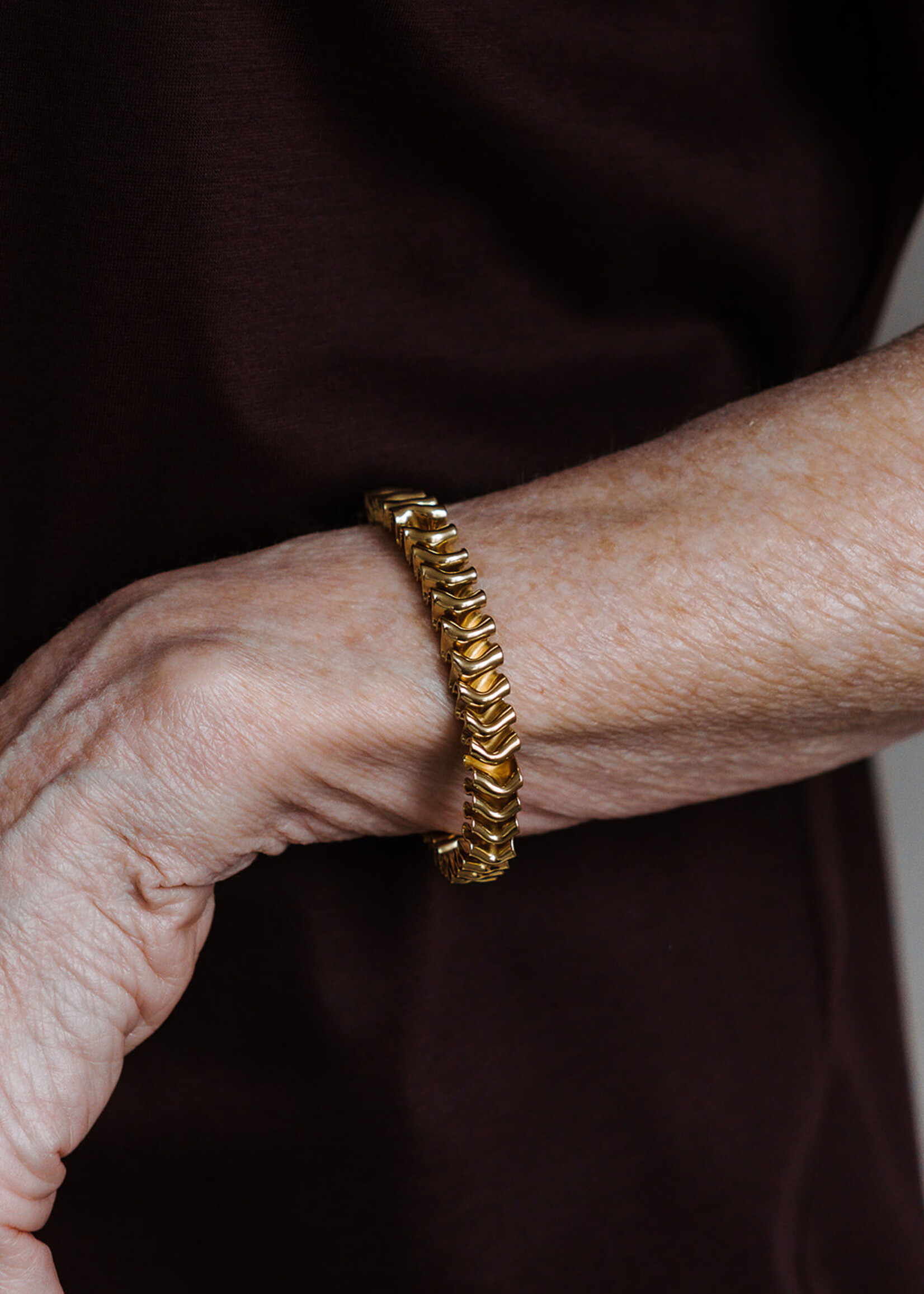 Tweek-eek Mirr wave bracelet