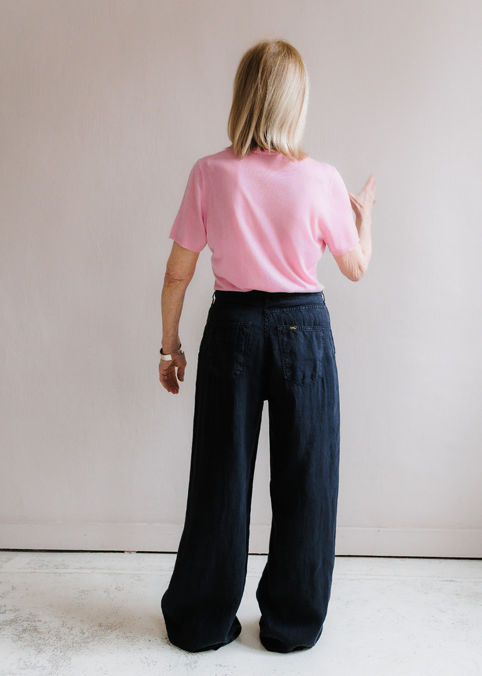 Lois Skater pleats linen