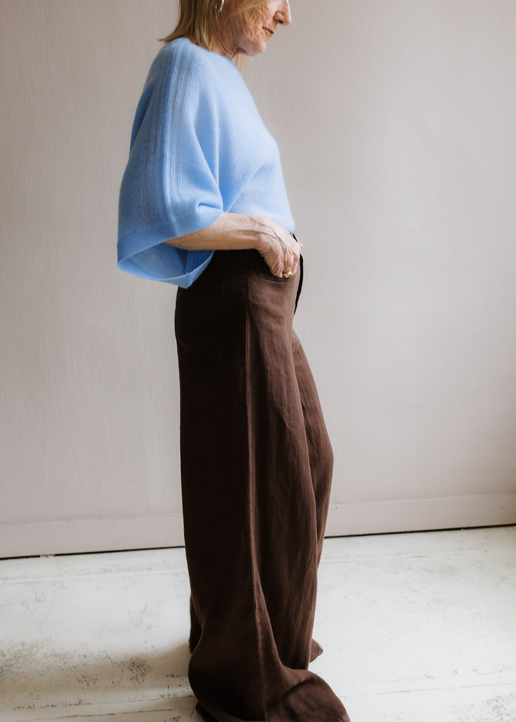 Lois Marlene linnen chocolade