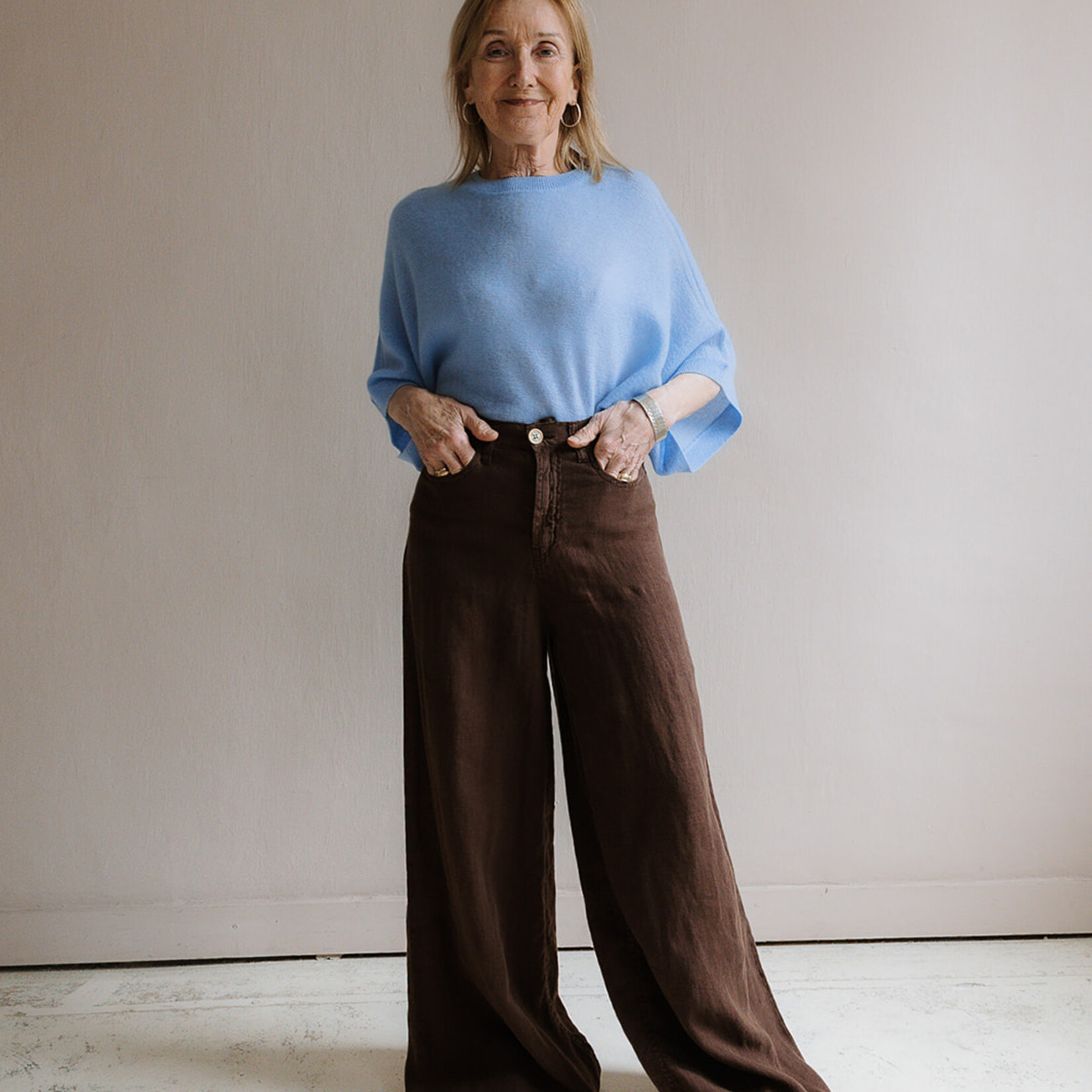 Lois Marlene linen summer  chocolat