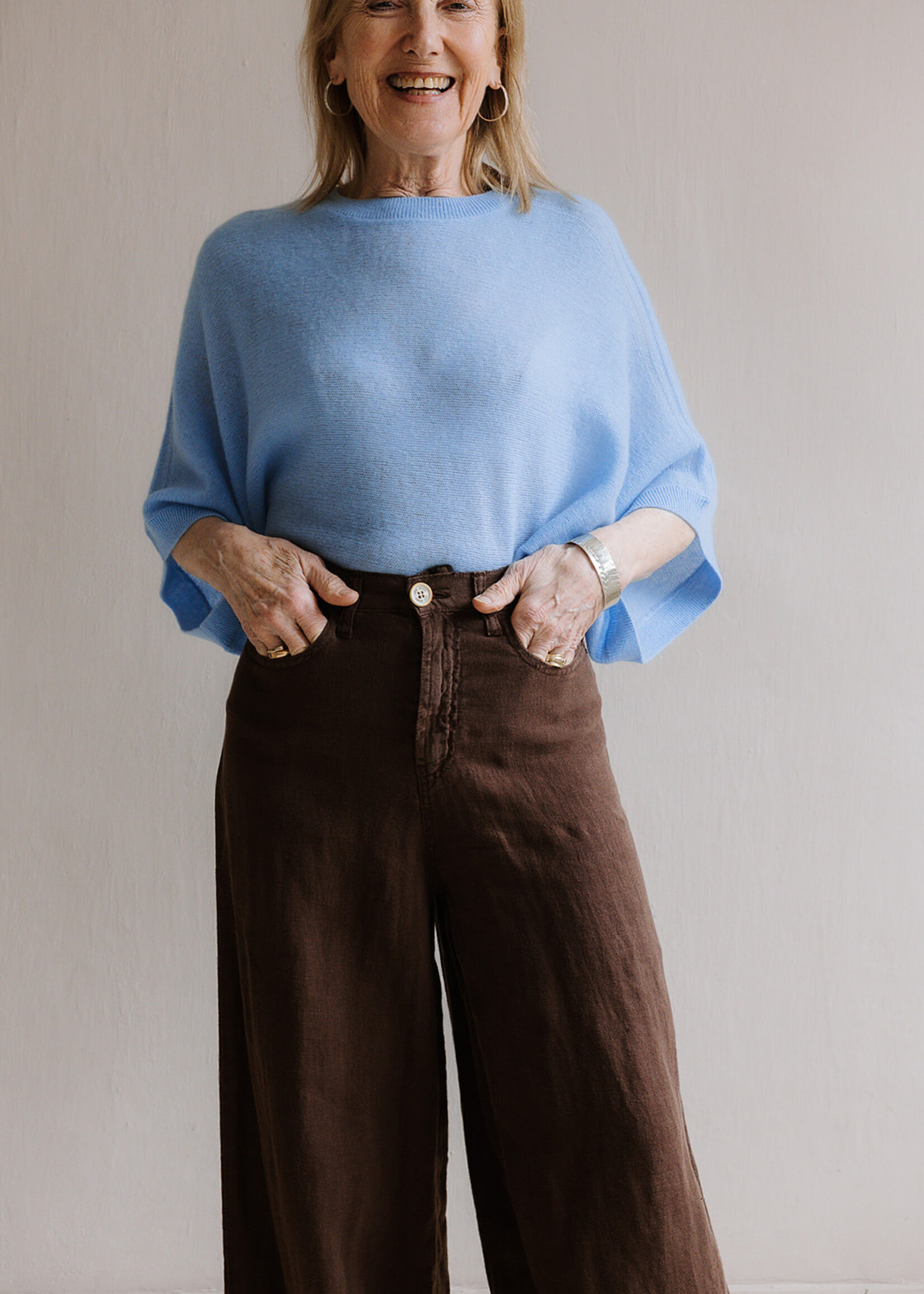 Lois Marlene linen summer  chocolat