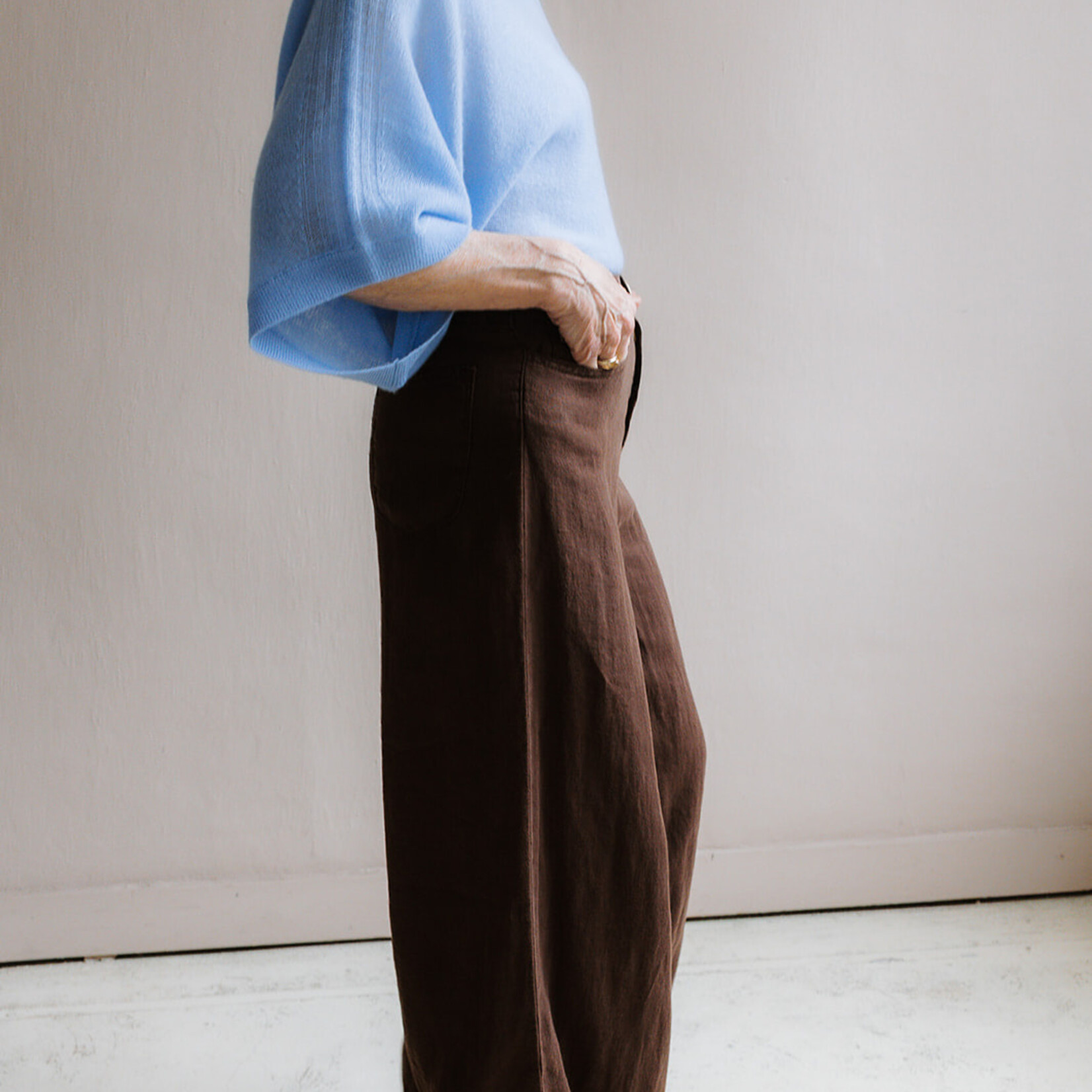 Lois Marlene linen summer  chocolat