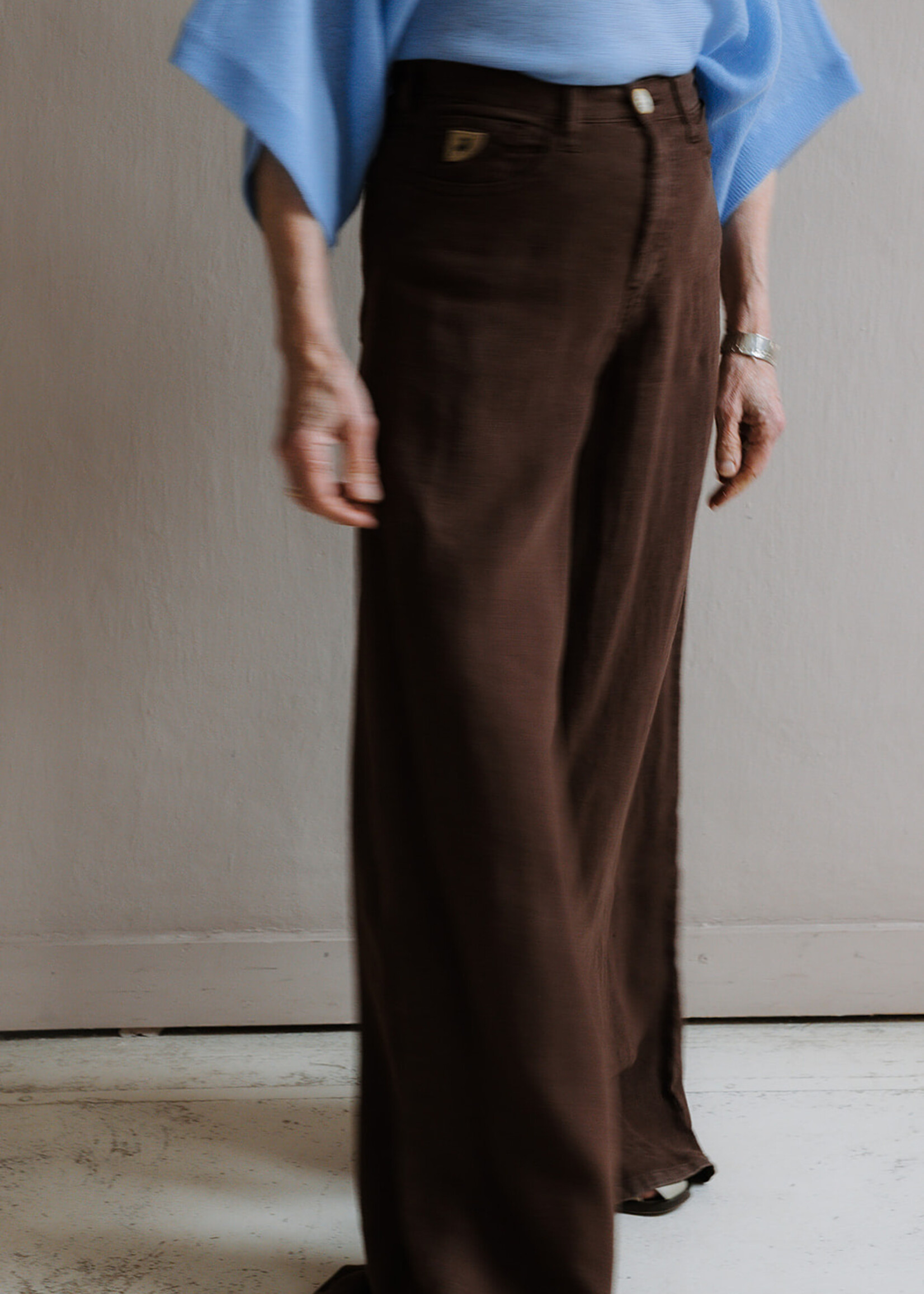 Lois Marlene linen summer  chocolat