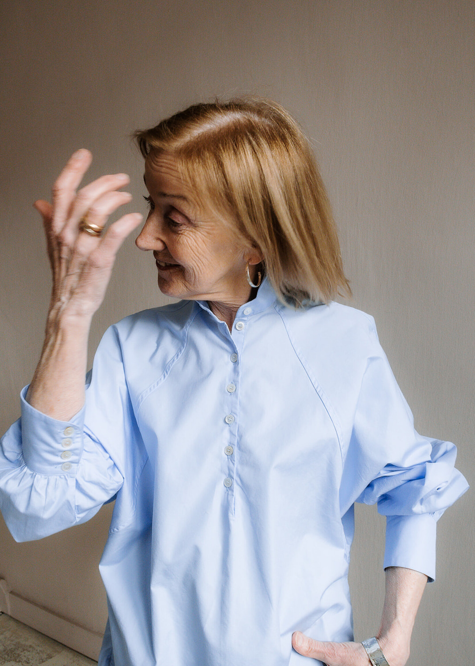 Barena Venezia Oversized Shirt Cristal (lightblue)