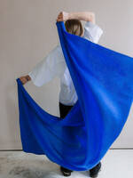 White + Warren Luxurious travel wrap  cobaltblue