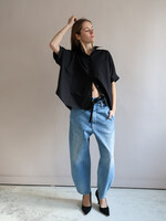 Ottod'Ame wide shirt coton  short sleeve