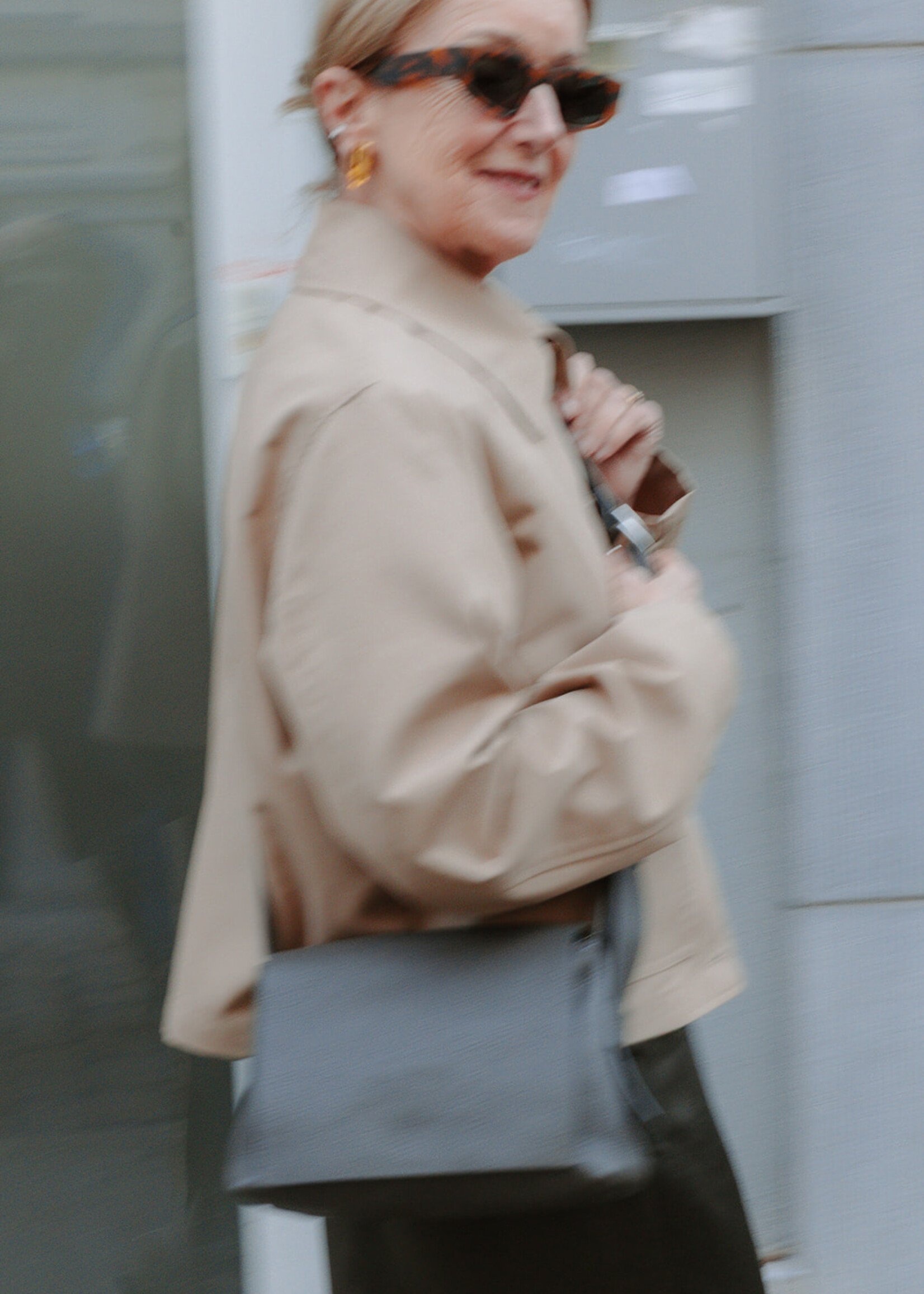 Ottod'Ame Short trench coat with pockets