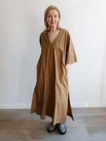 Ottod'Ame Cotton dress with V-neck