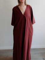 Ottod'Ame Cotton dress with V-neck
