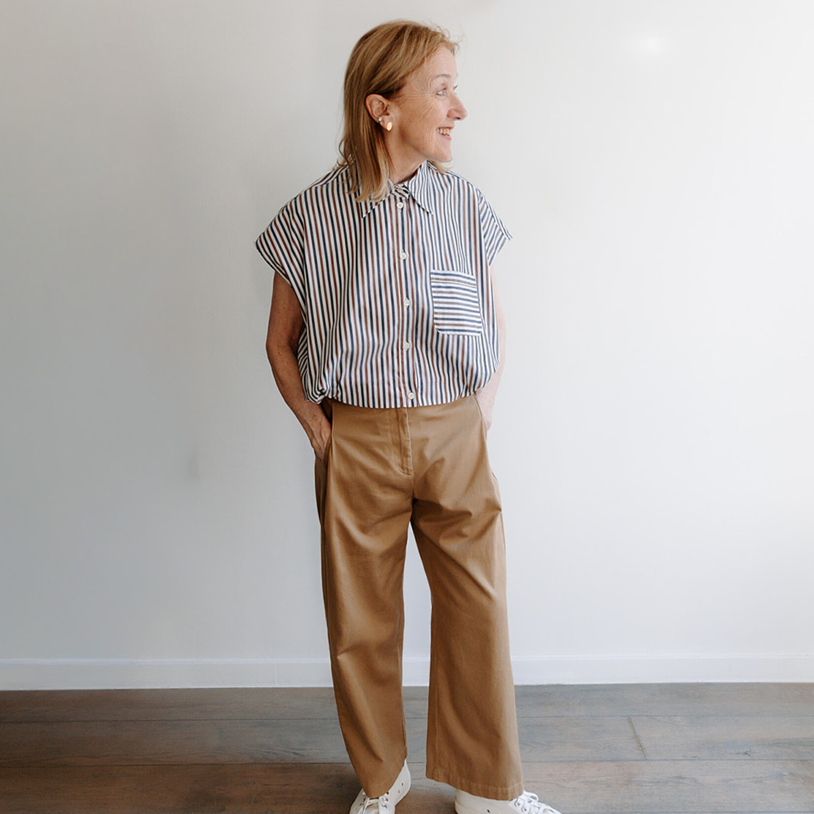Ottod'Ame Cropped coton pant