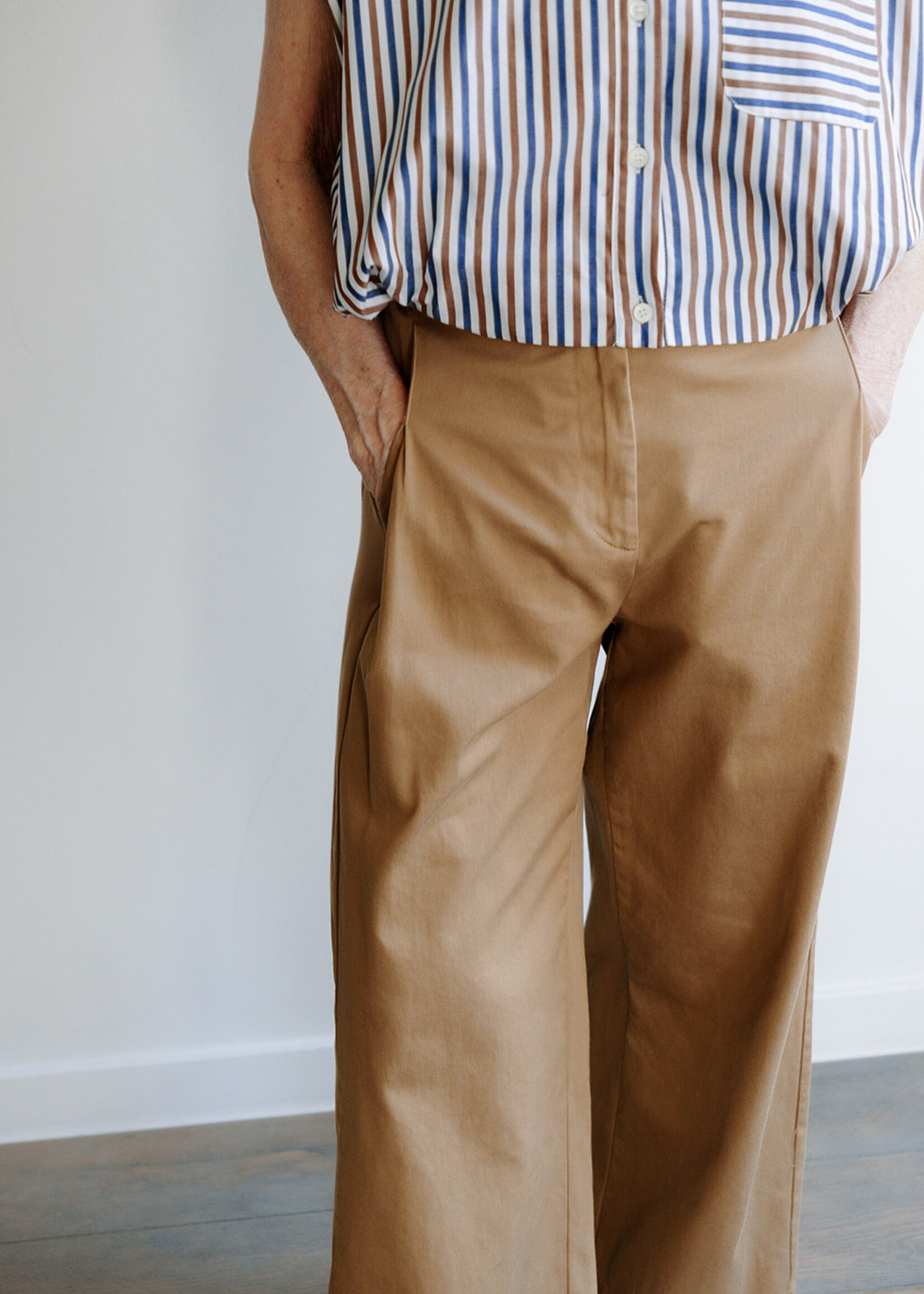 Ottod'Ame Cropped coton pant