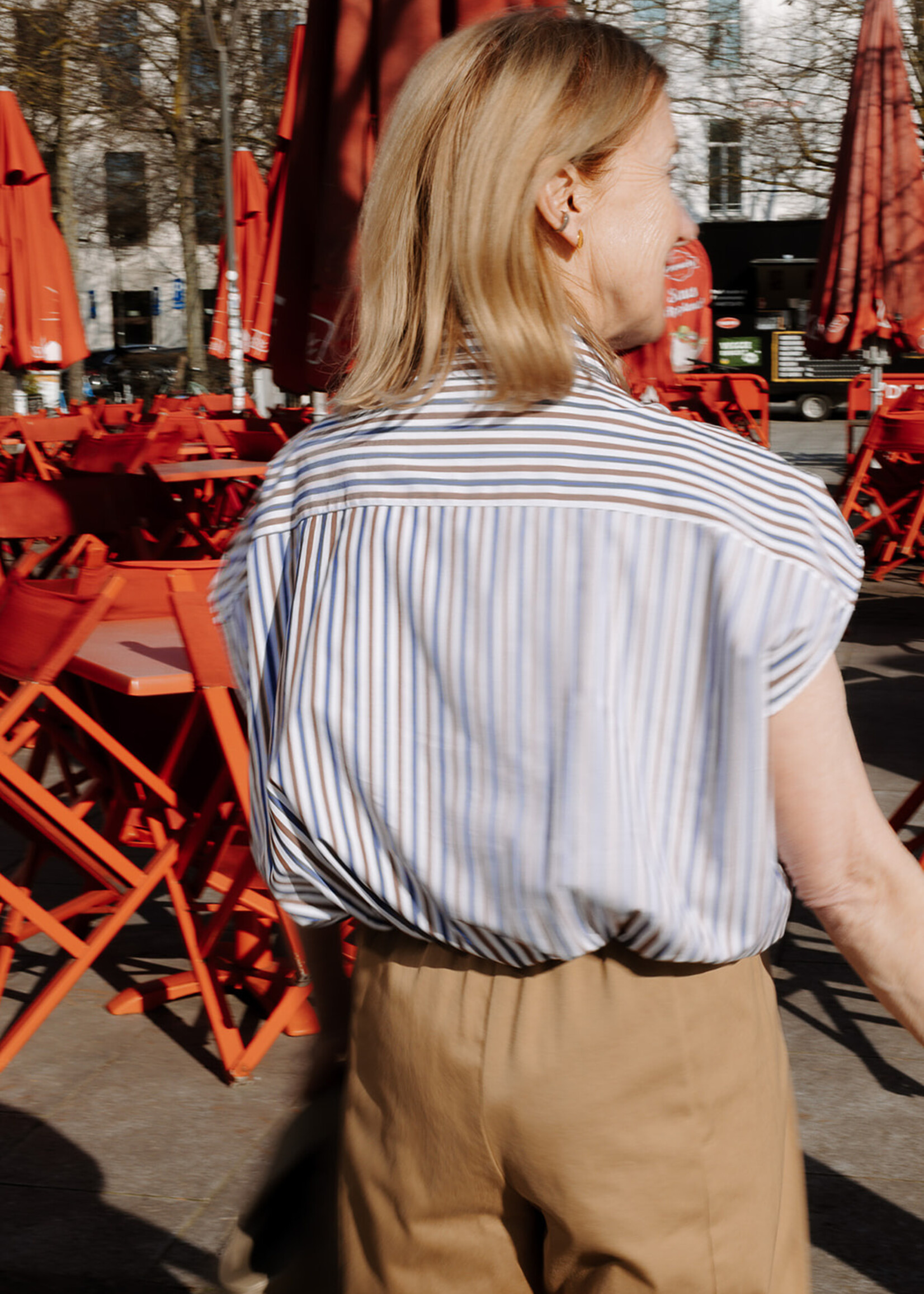 Ottod'Ame Cropped coton pant