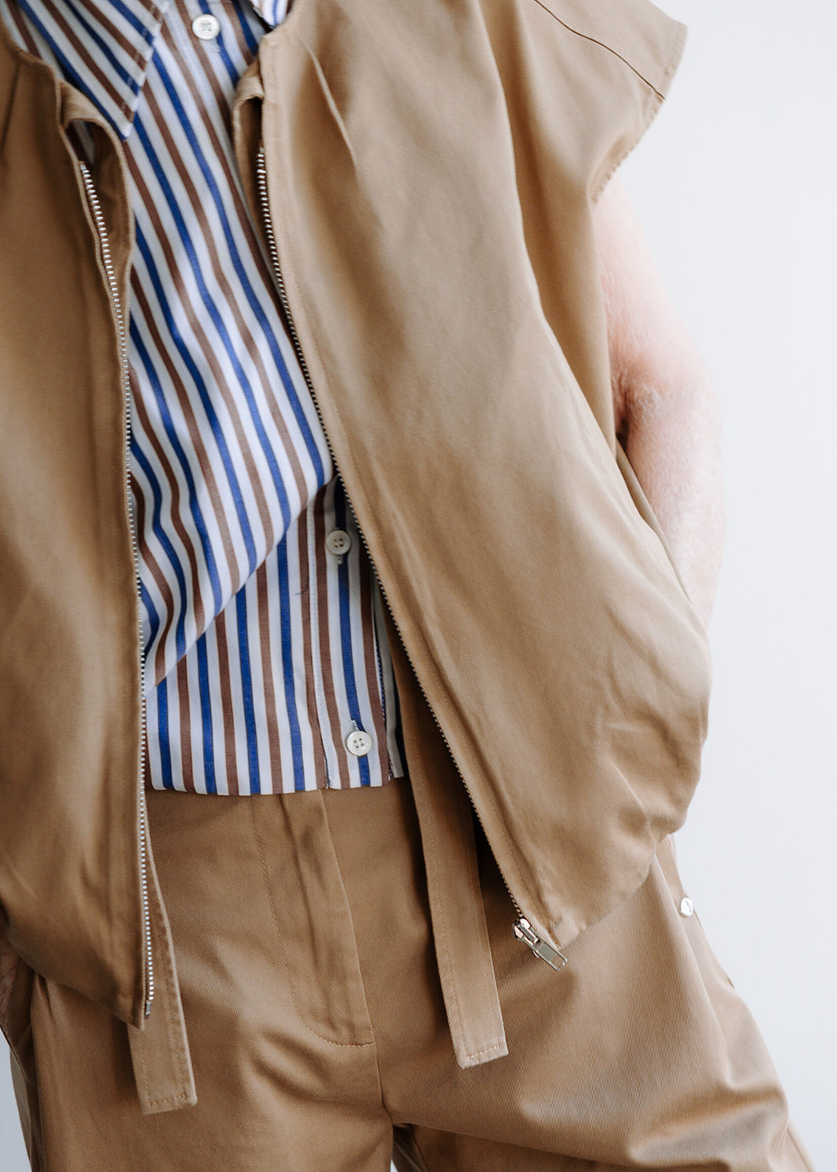 Ottod'Ame Cropped coton pant