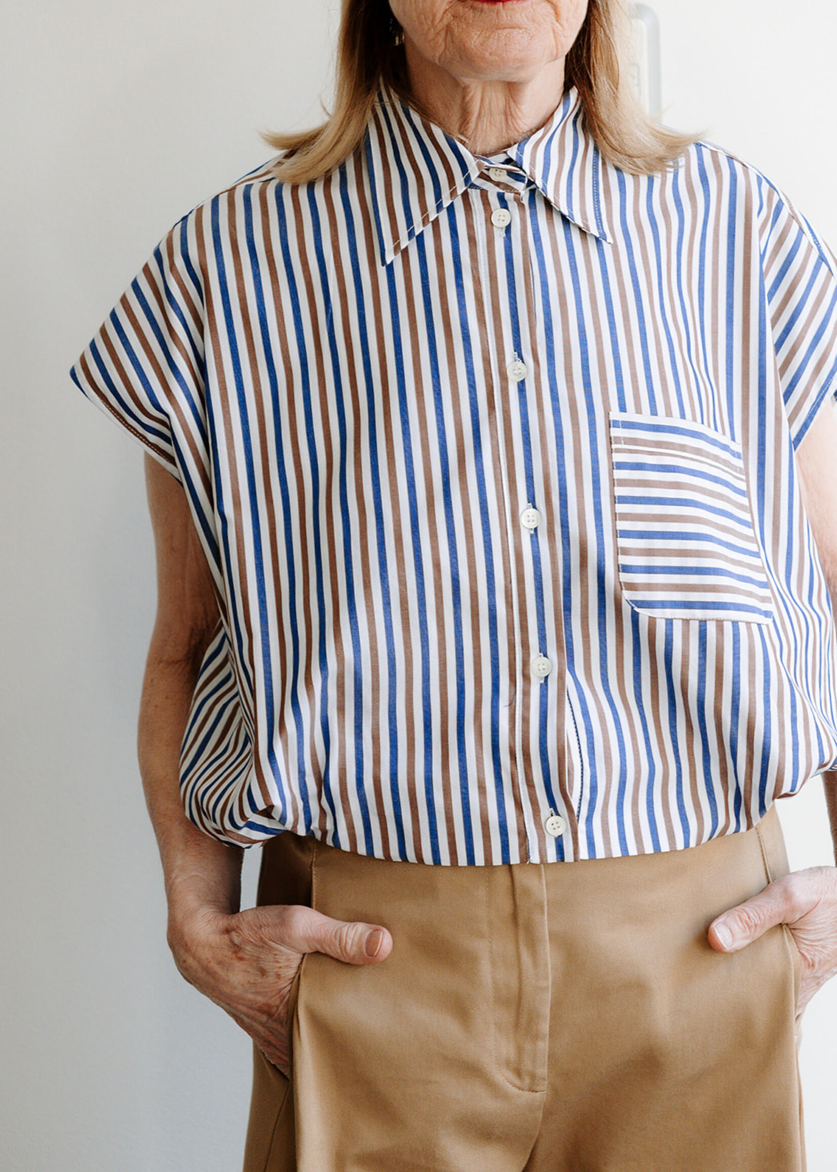 Ottod'Ame Short balloon-effect shirt