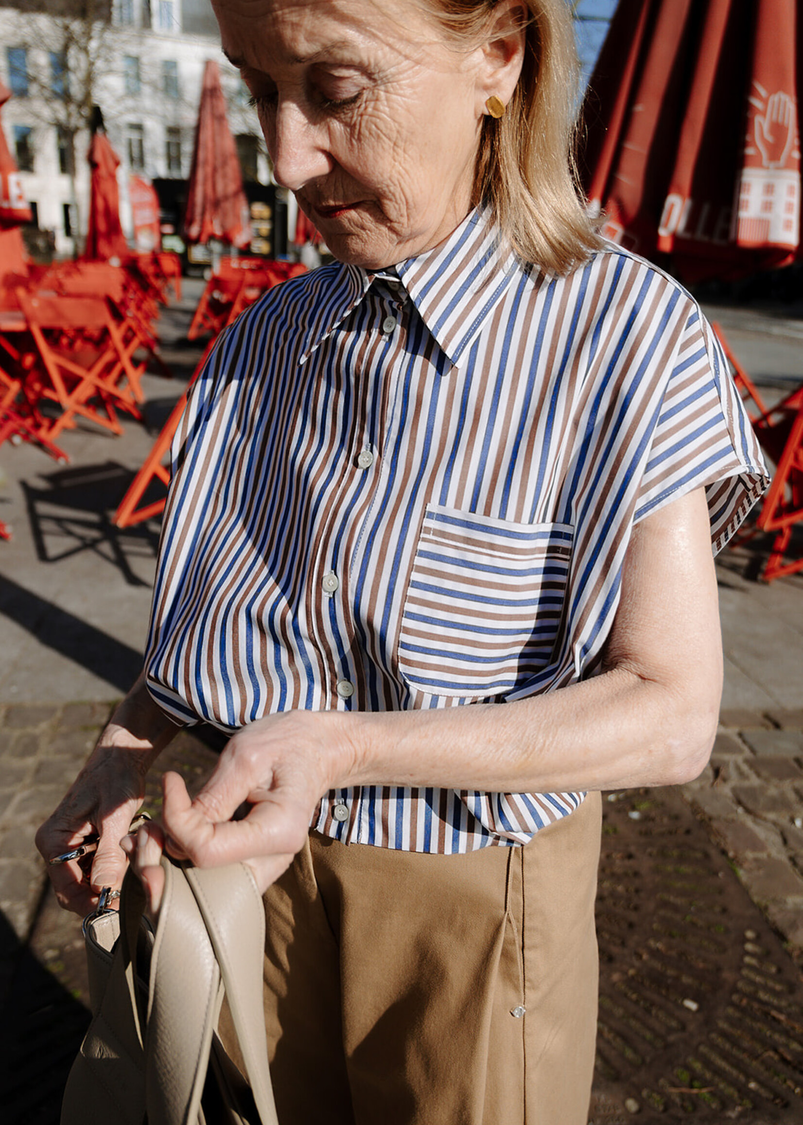 Ottod'Ame Short balloon-effect shirt