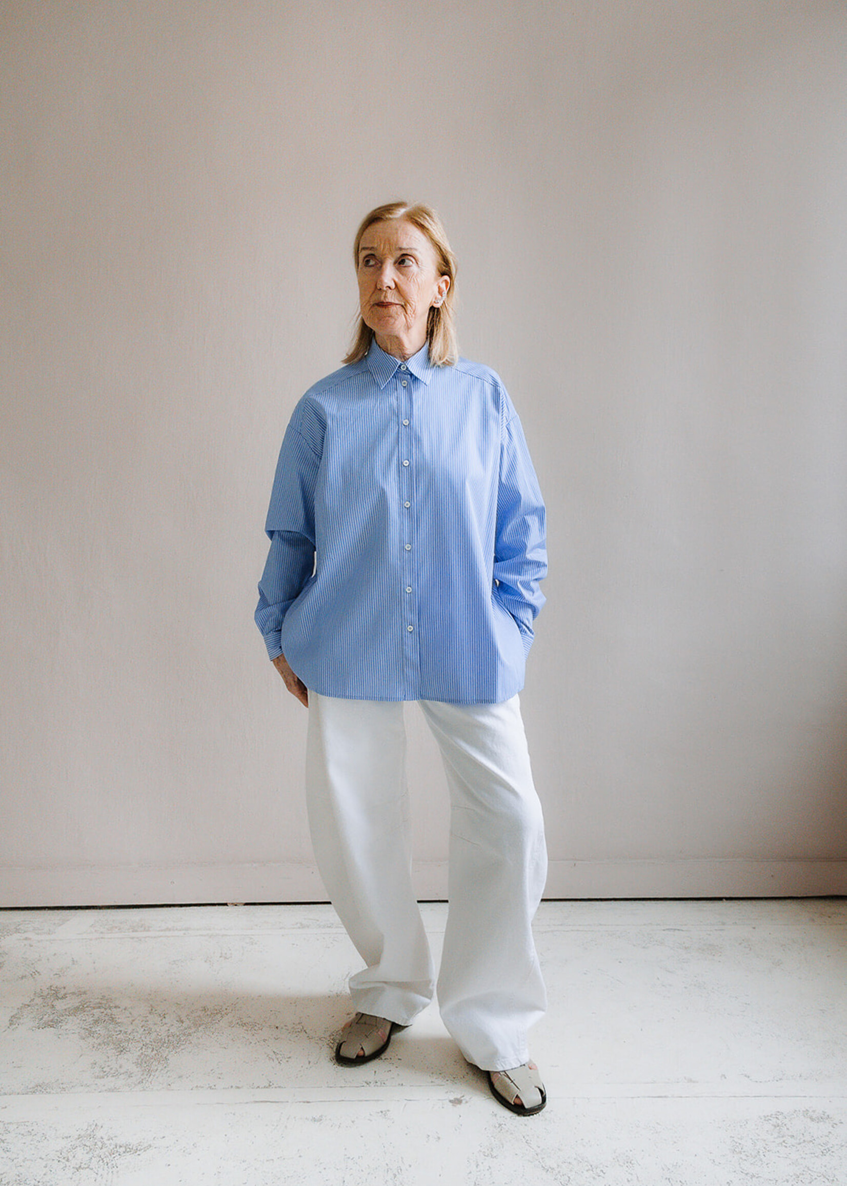 Ottod'Ame Oversized poplin shirt