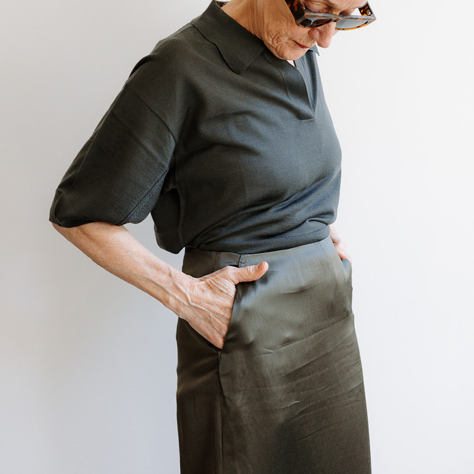 Soeur Helia midi pencil skirt
