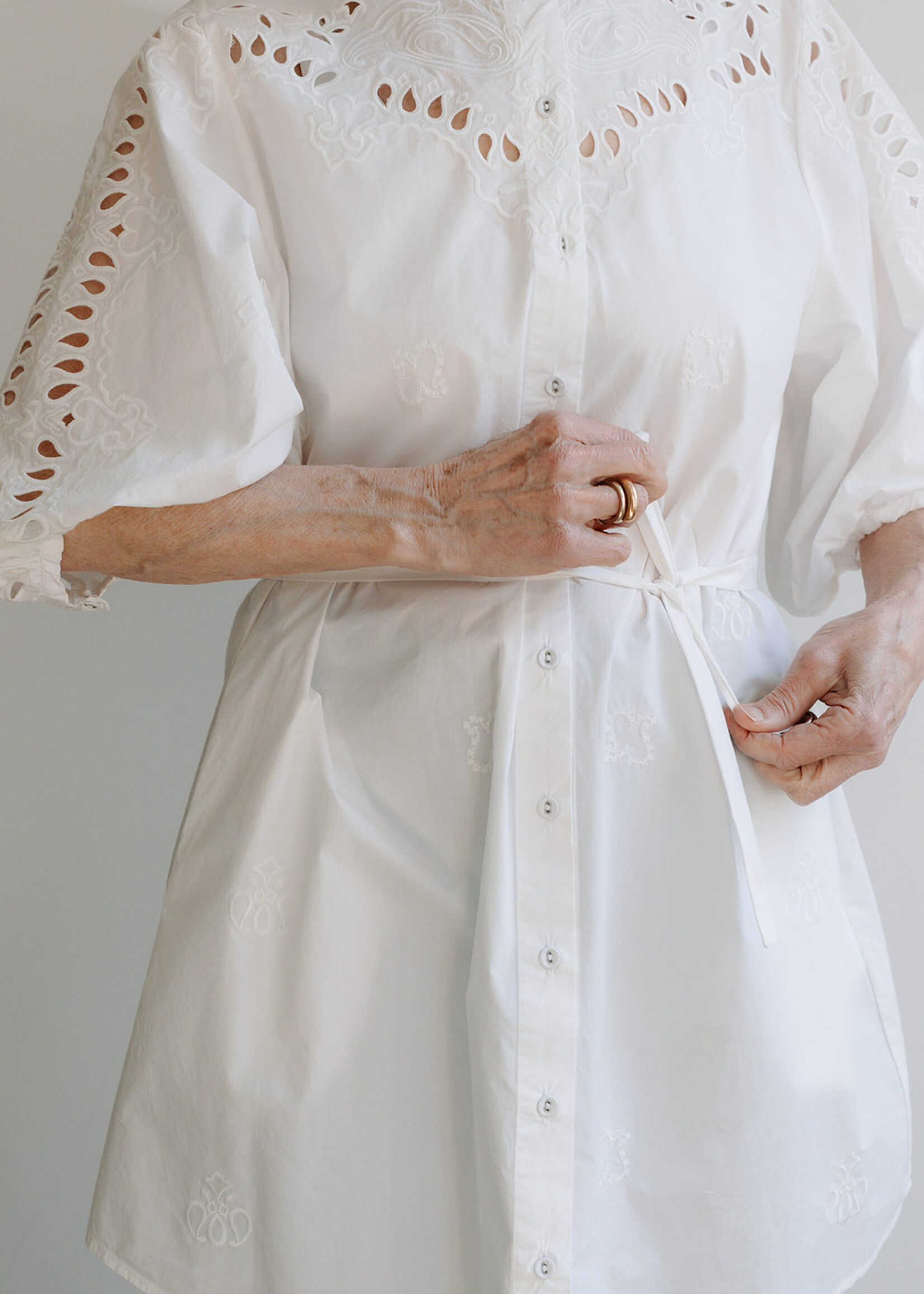 Ottod'Ame Short Dress broderie