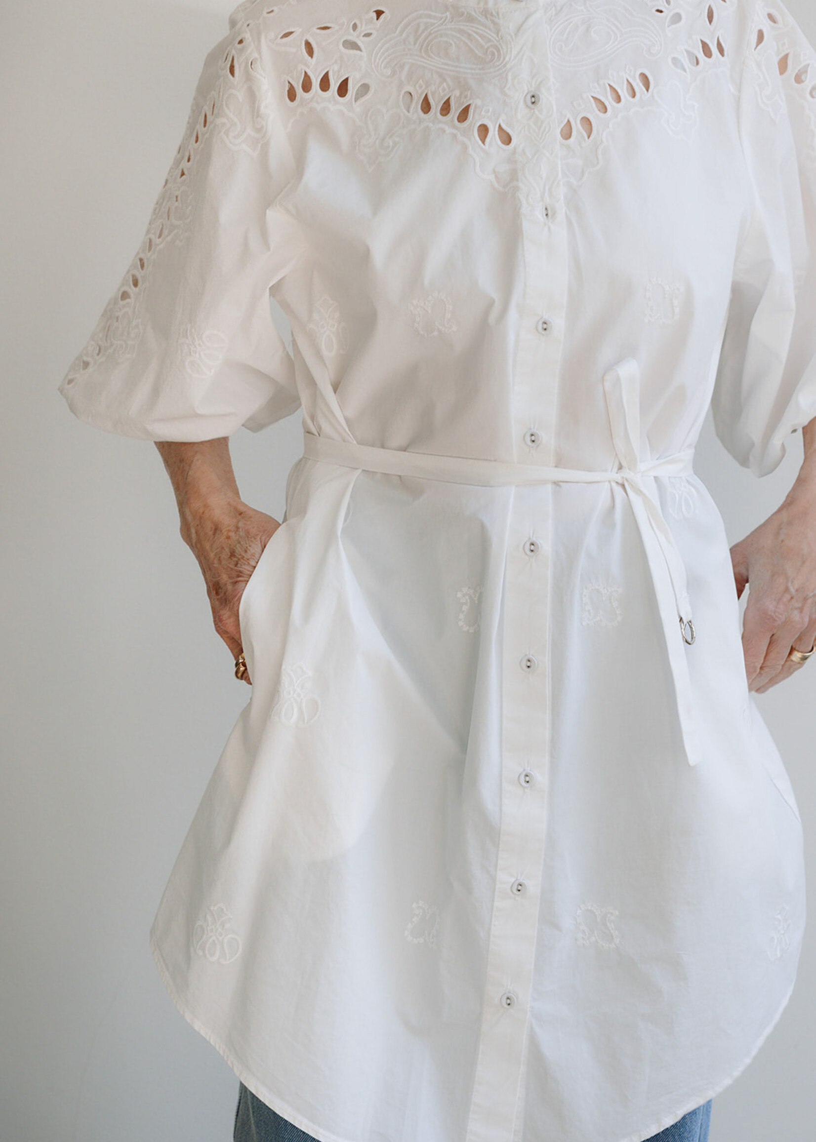 Ottod'Ame Short Dress broderie