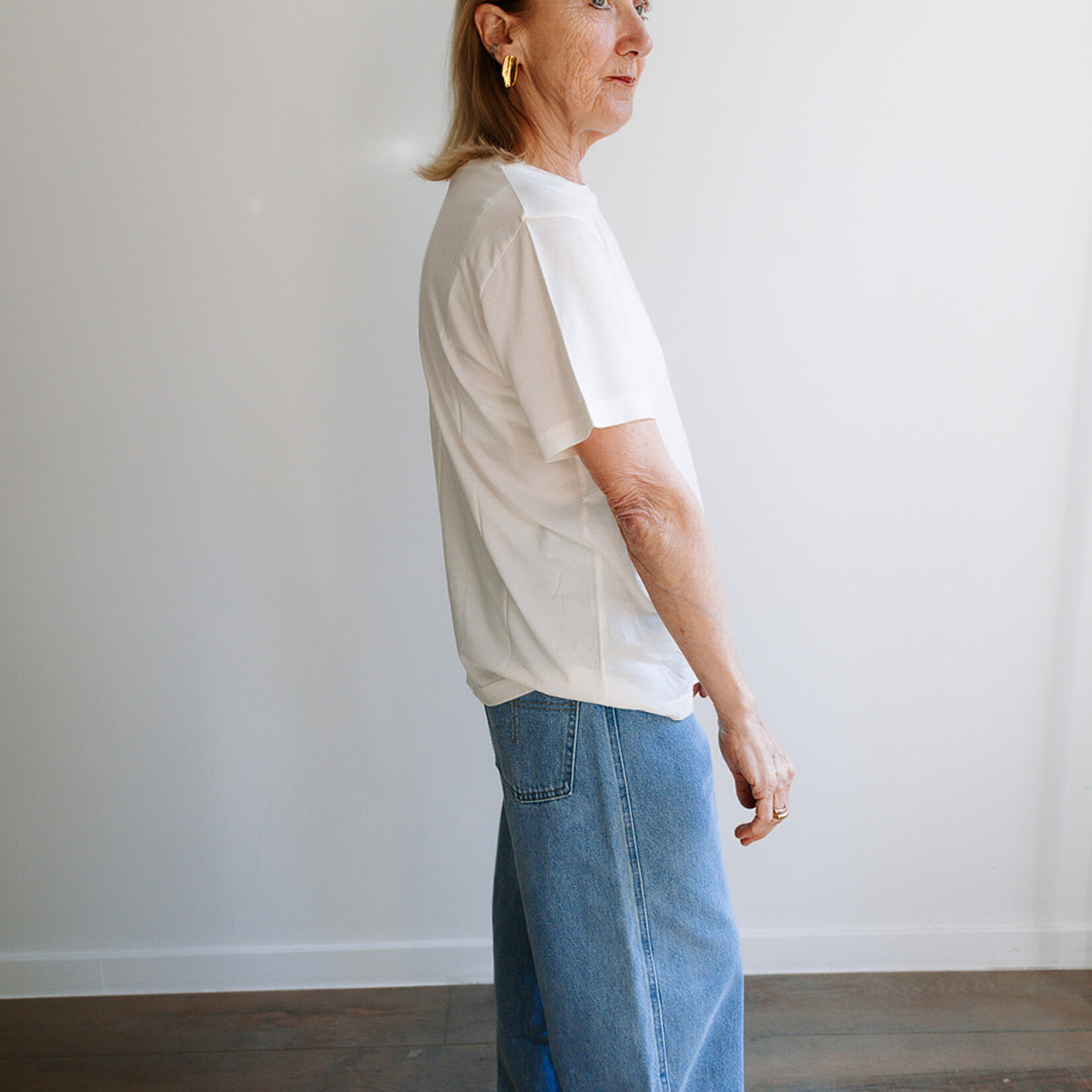 Absolut cashmere Nina t-shirt white