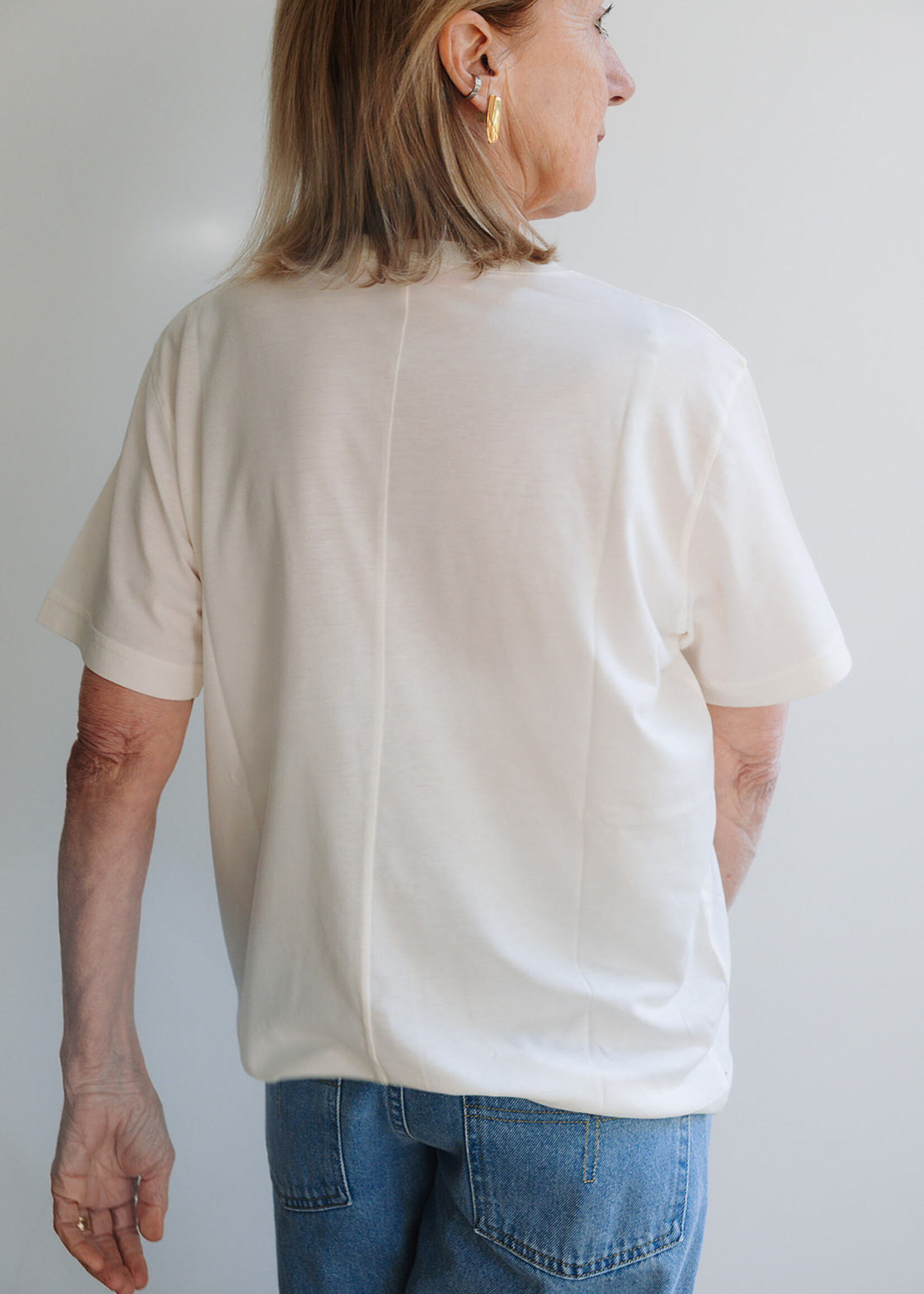 Absolut cashmere Nina t-shirt white