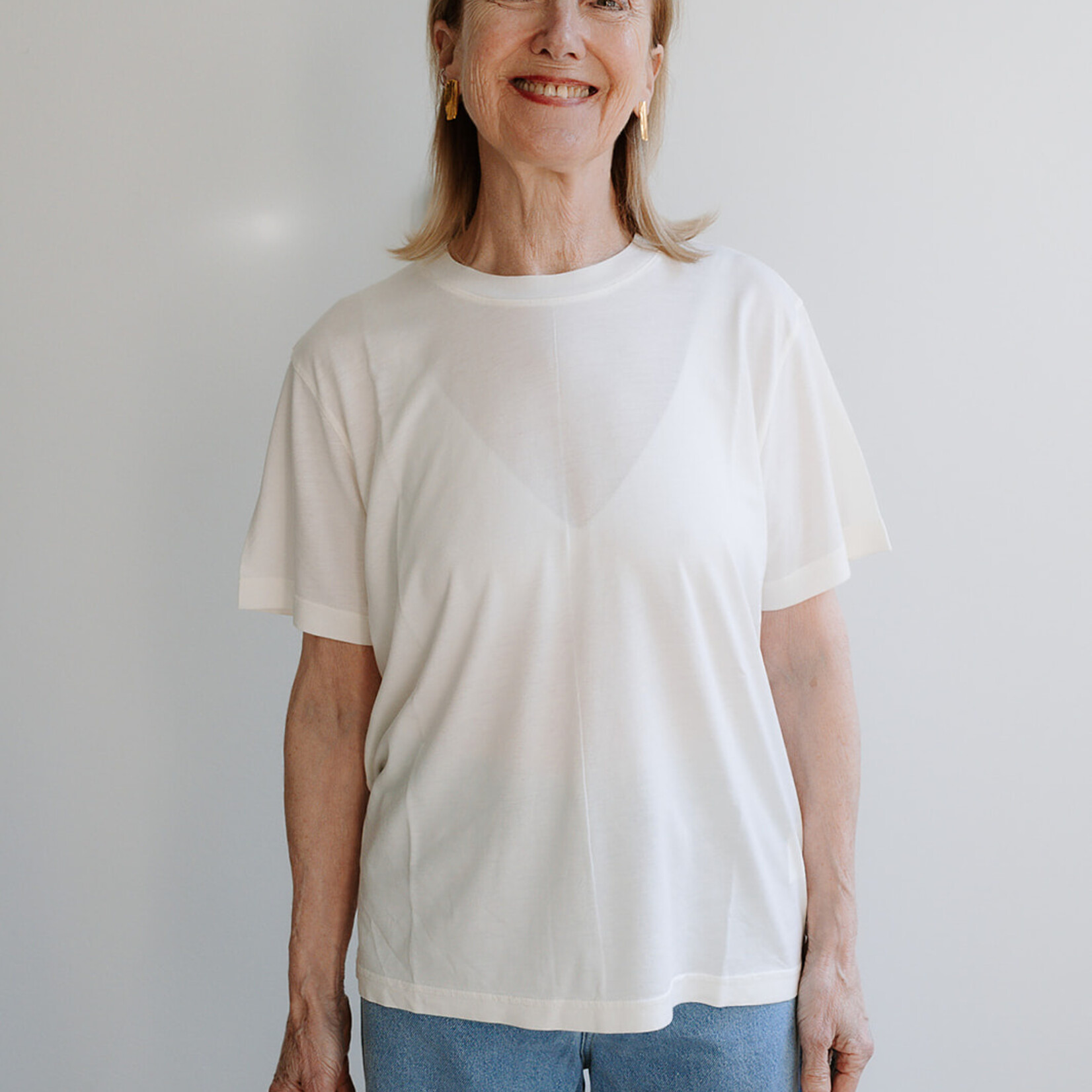 Absolut cashmere Nina t-shirt white