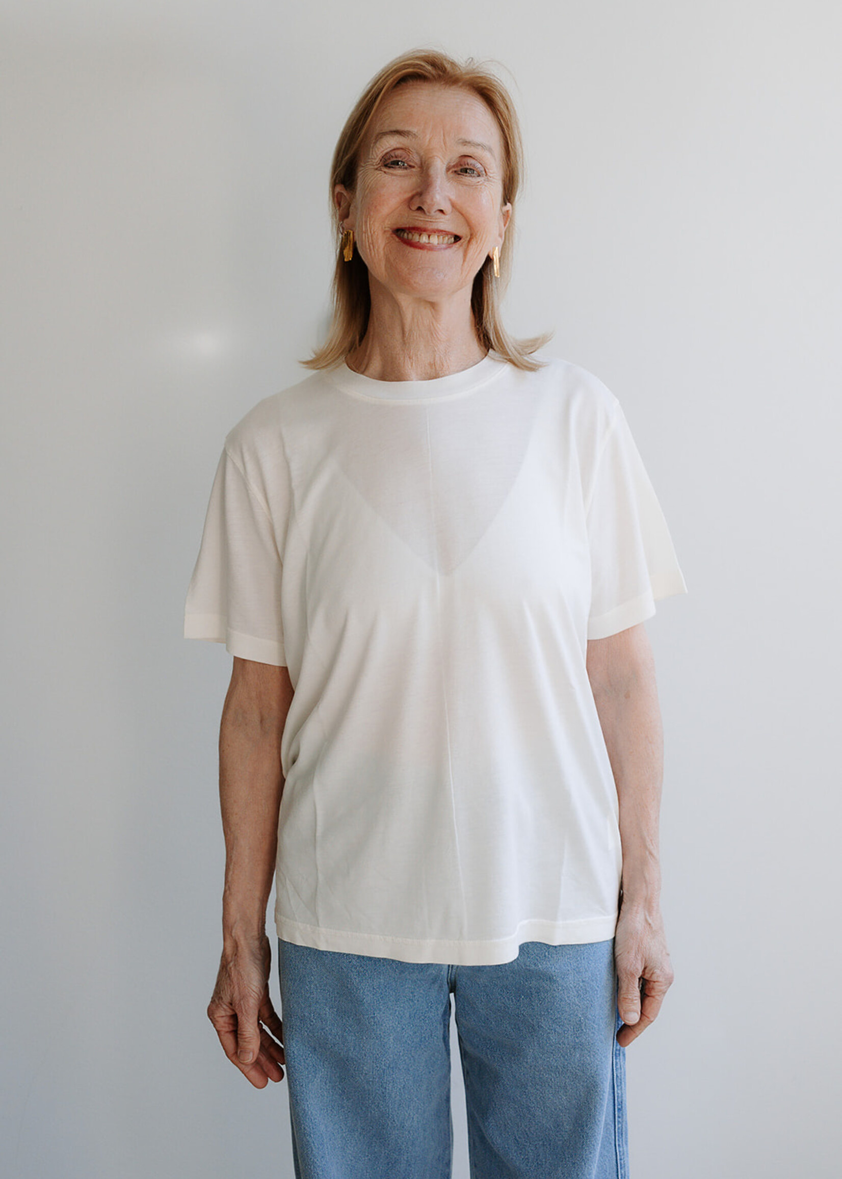 Absolut cashmere Nina t-shirt white