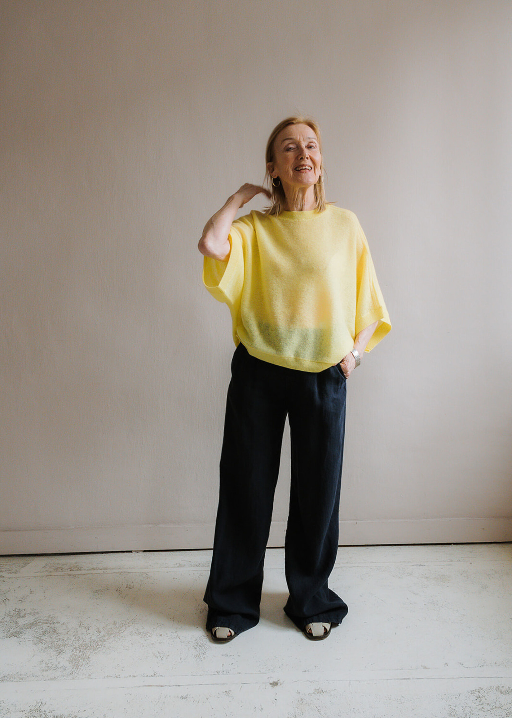 Absolut cashmere Pull benedicte yellow