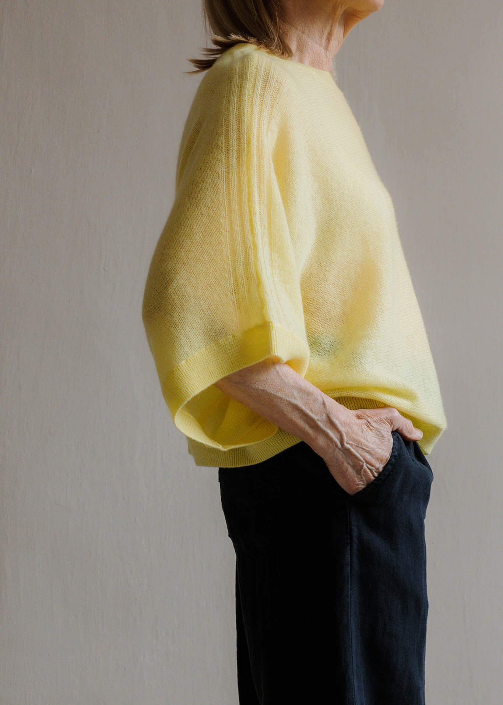 Absolut cashmere Pull benedicte yellow