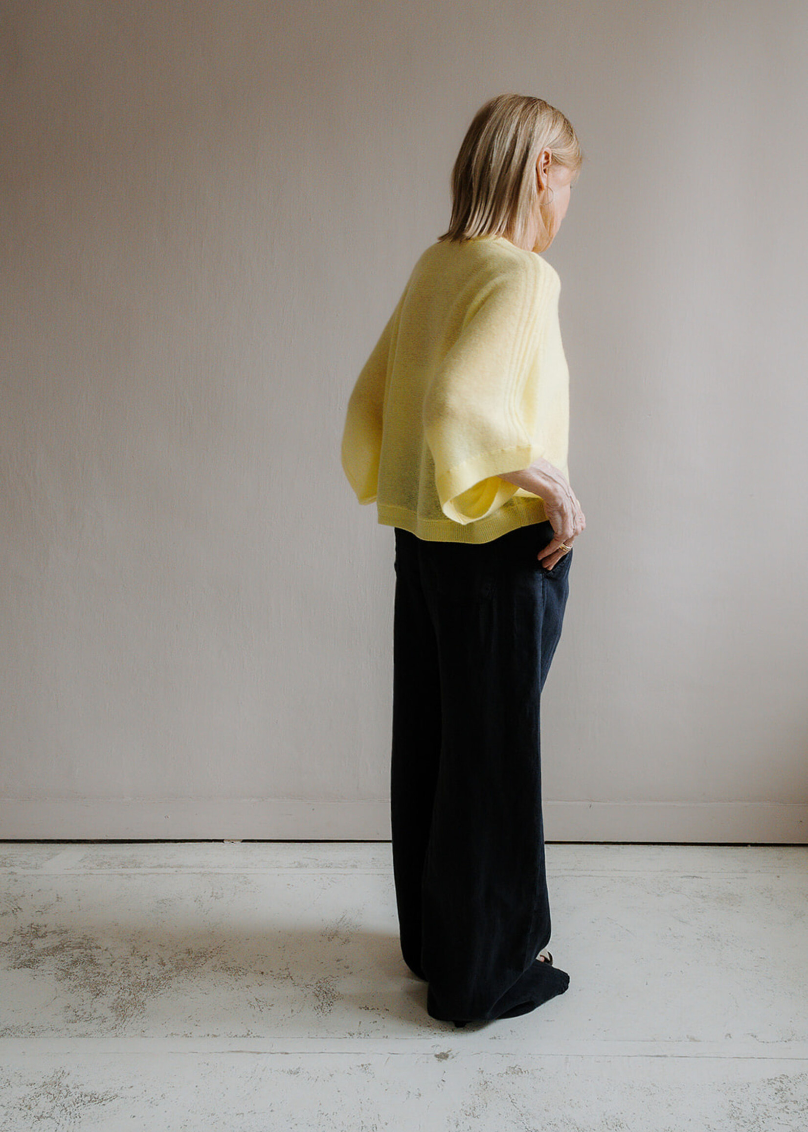 Absolut cashmere Pull benedicte yellow