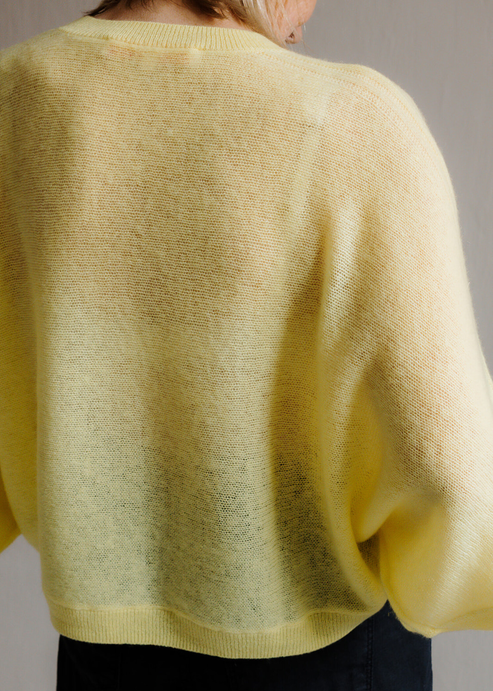 Absolut cashmere Pull benedicte yellow