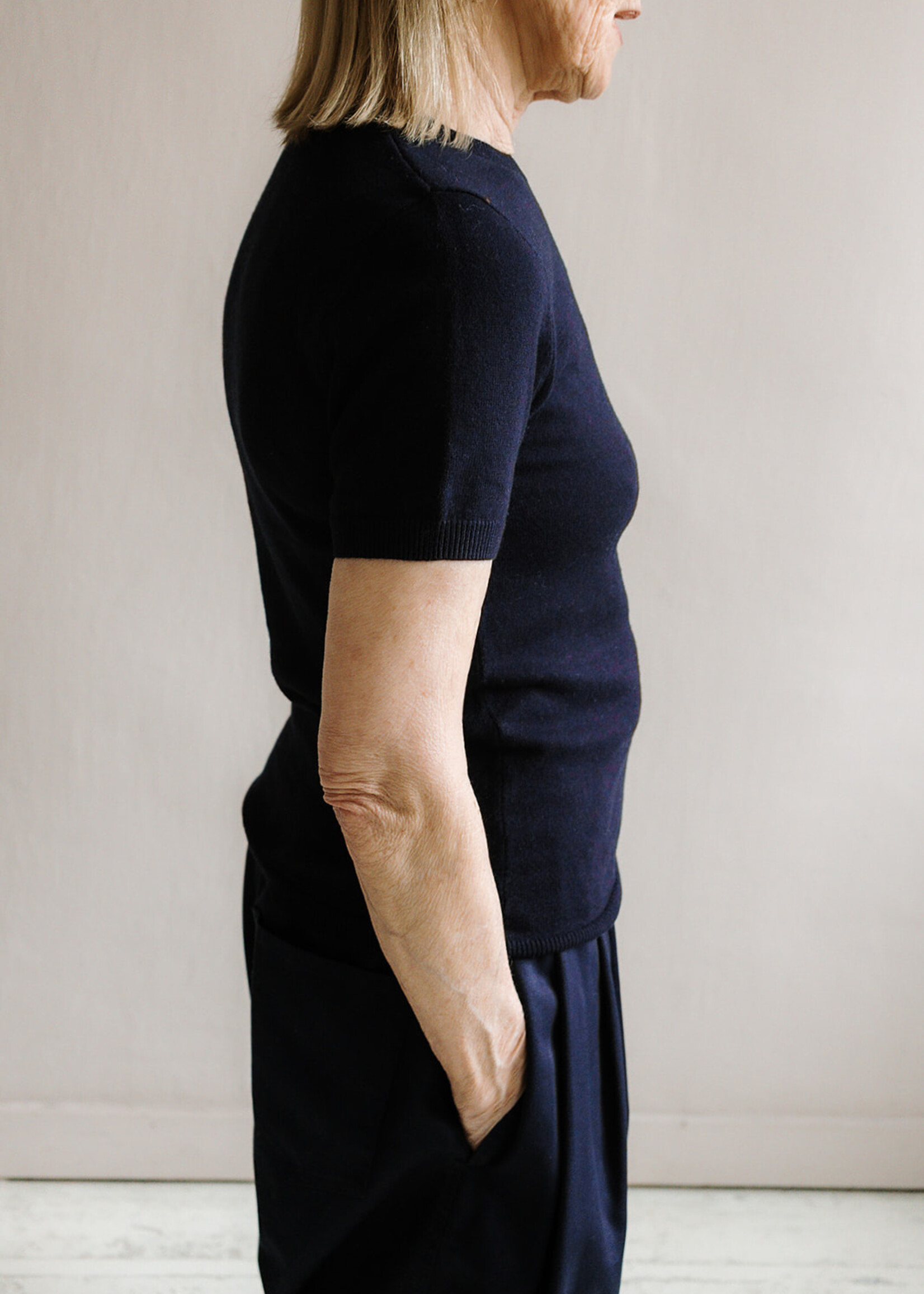 Absolut cashmere Pull Amelia dark blue