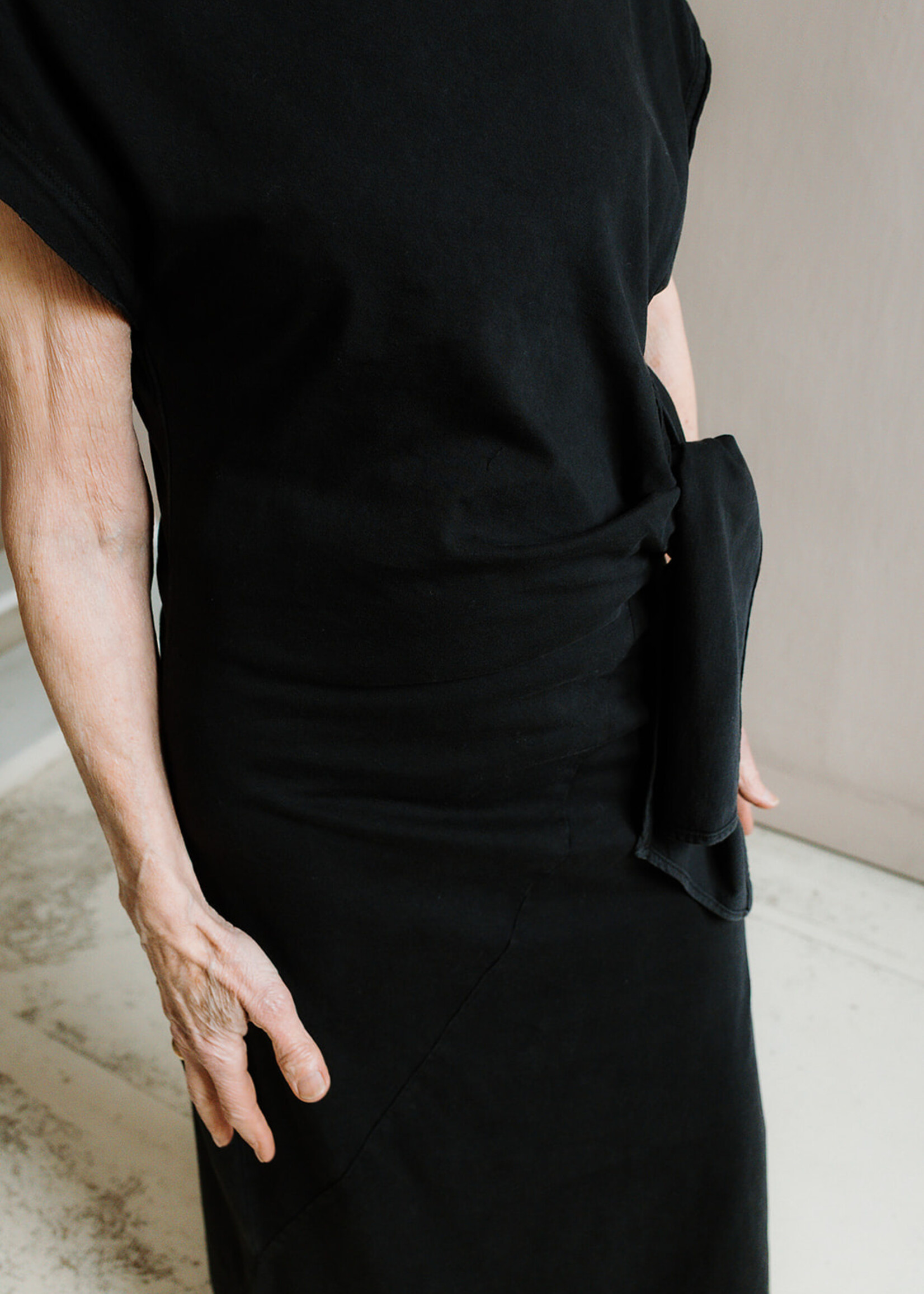 Tela Dress Mauritius black