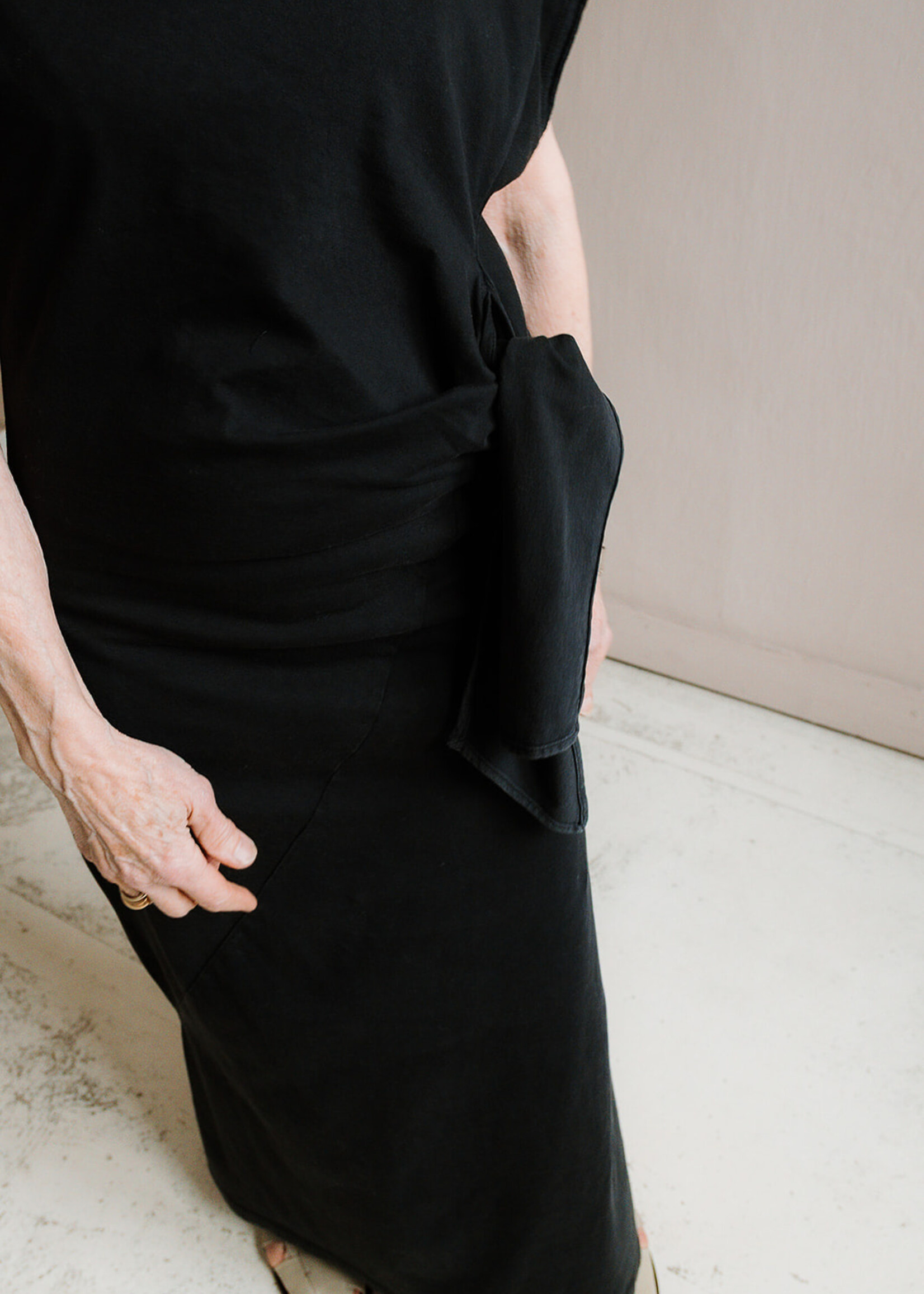 Tela Dress Mauritius black