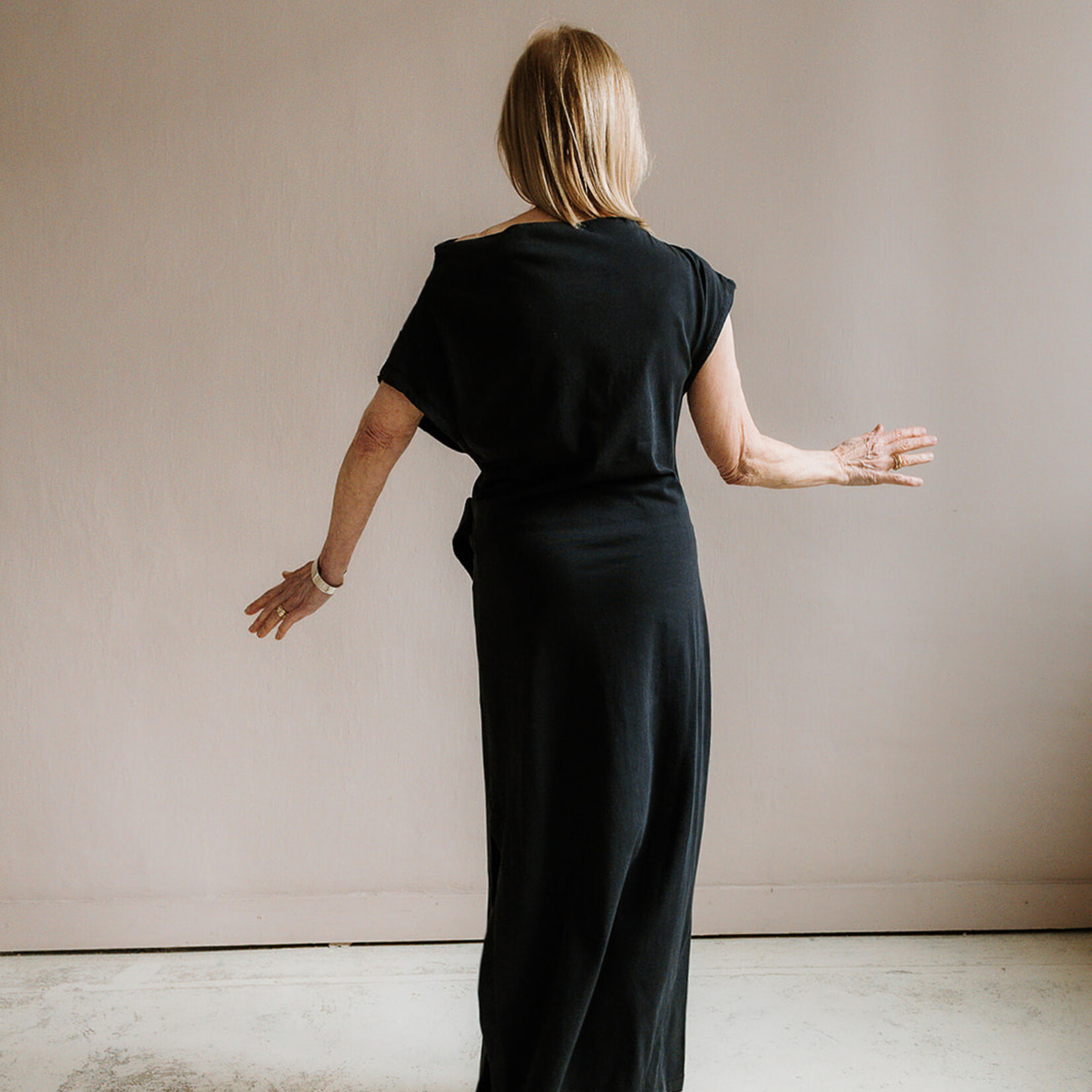 Tela Dress Mauritius black