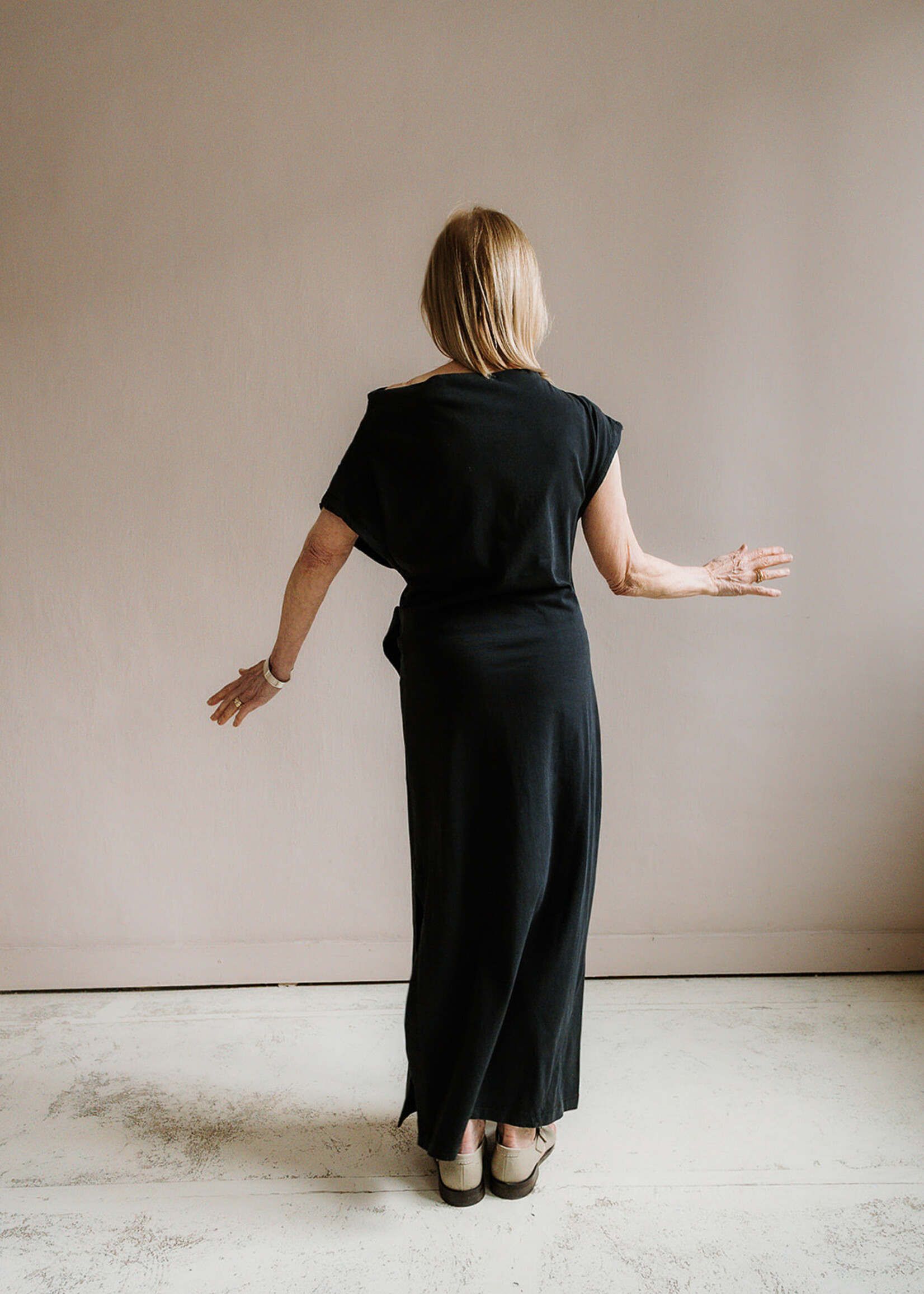 Tela Dress Mauritius black