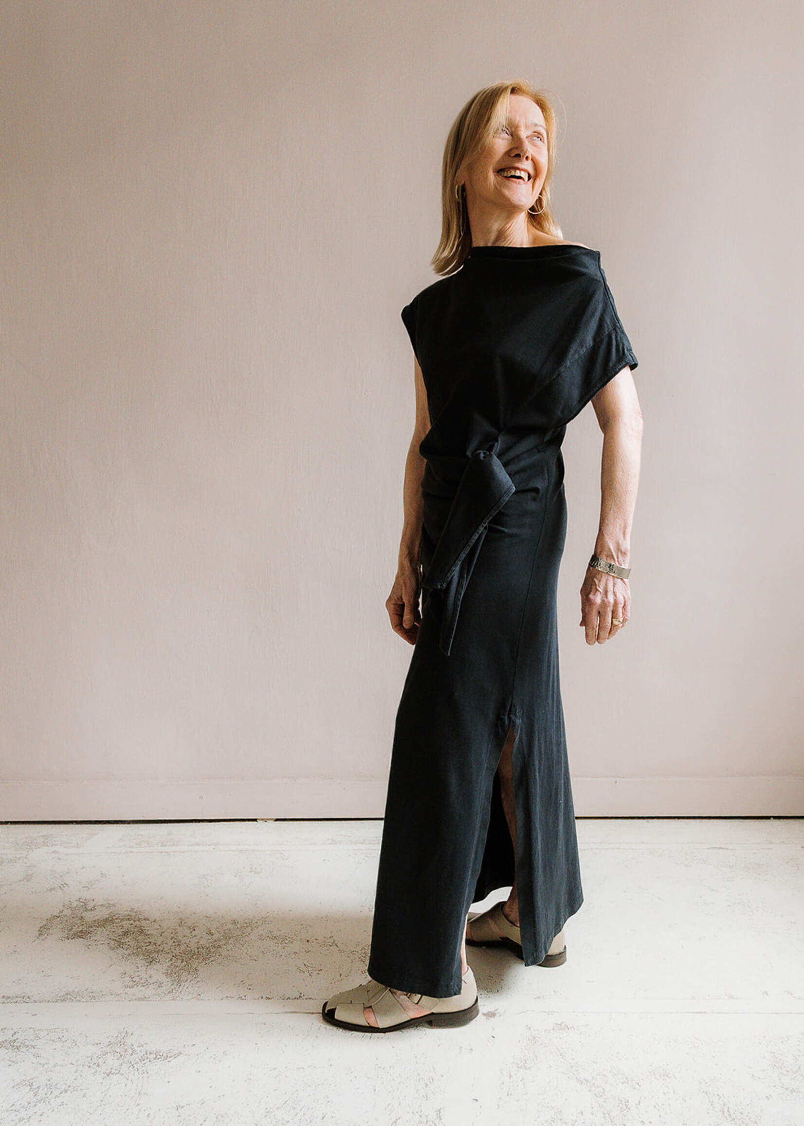 Tela Dress Mauritius black