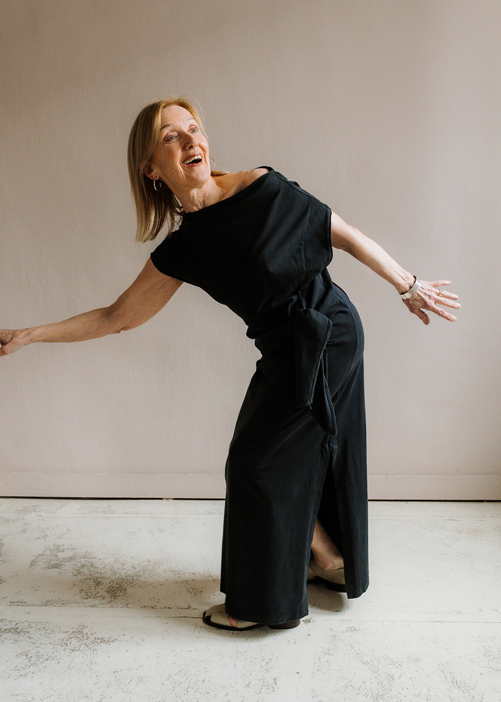 Tela Dress Mauritius black